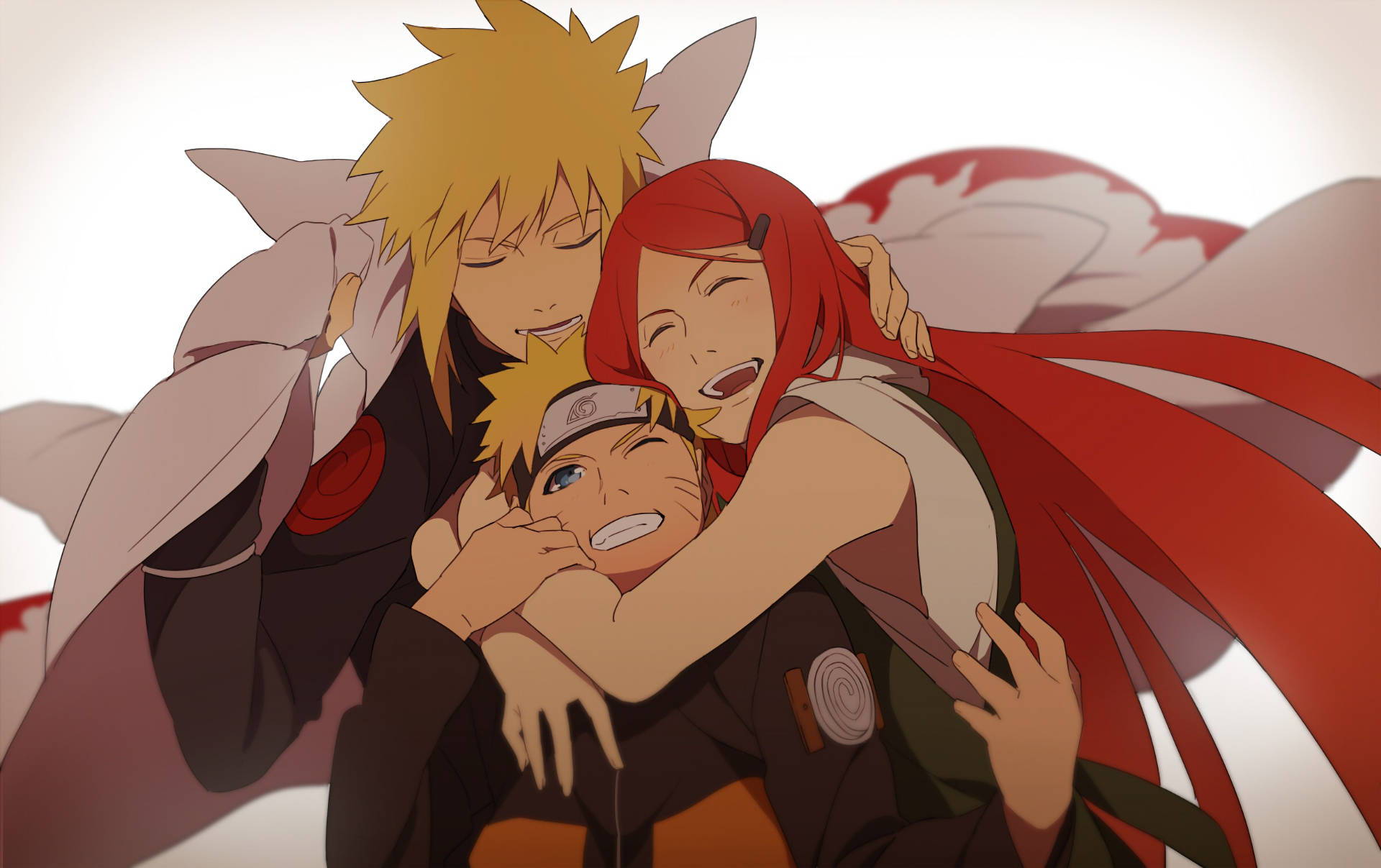 Download Minato Naruto Family Wallpaper