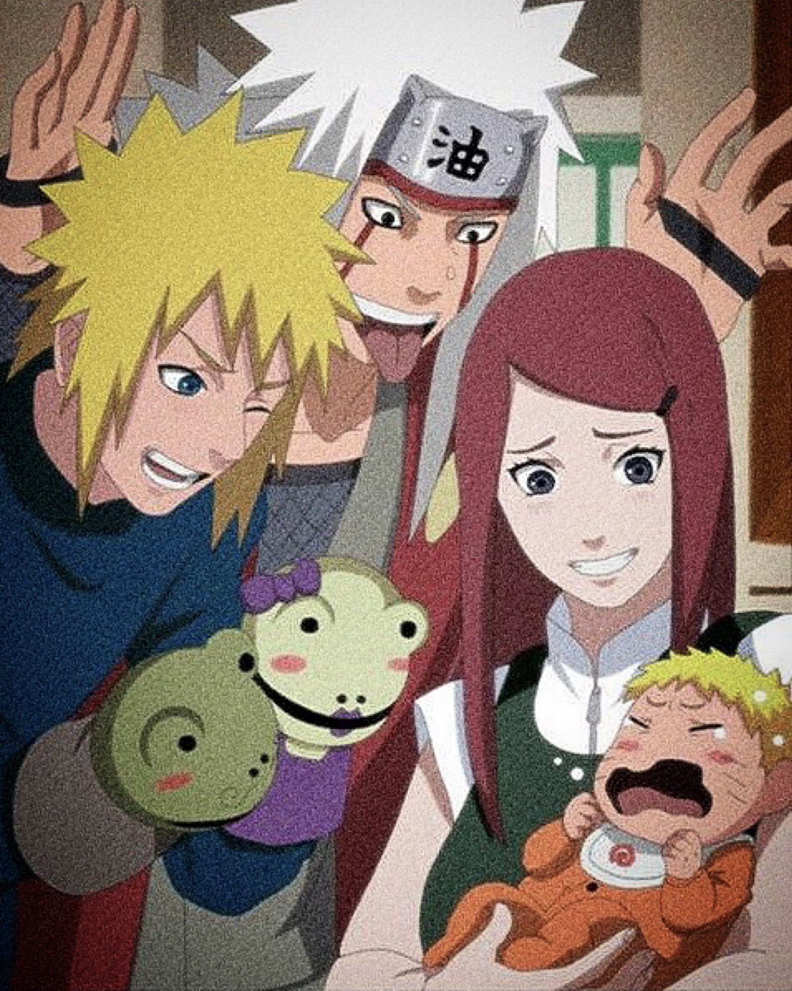 Jiraiya #Kushina #Minato #Naruto