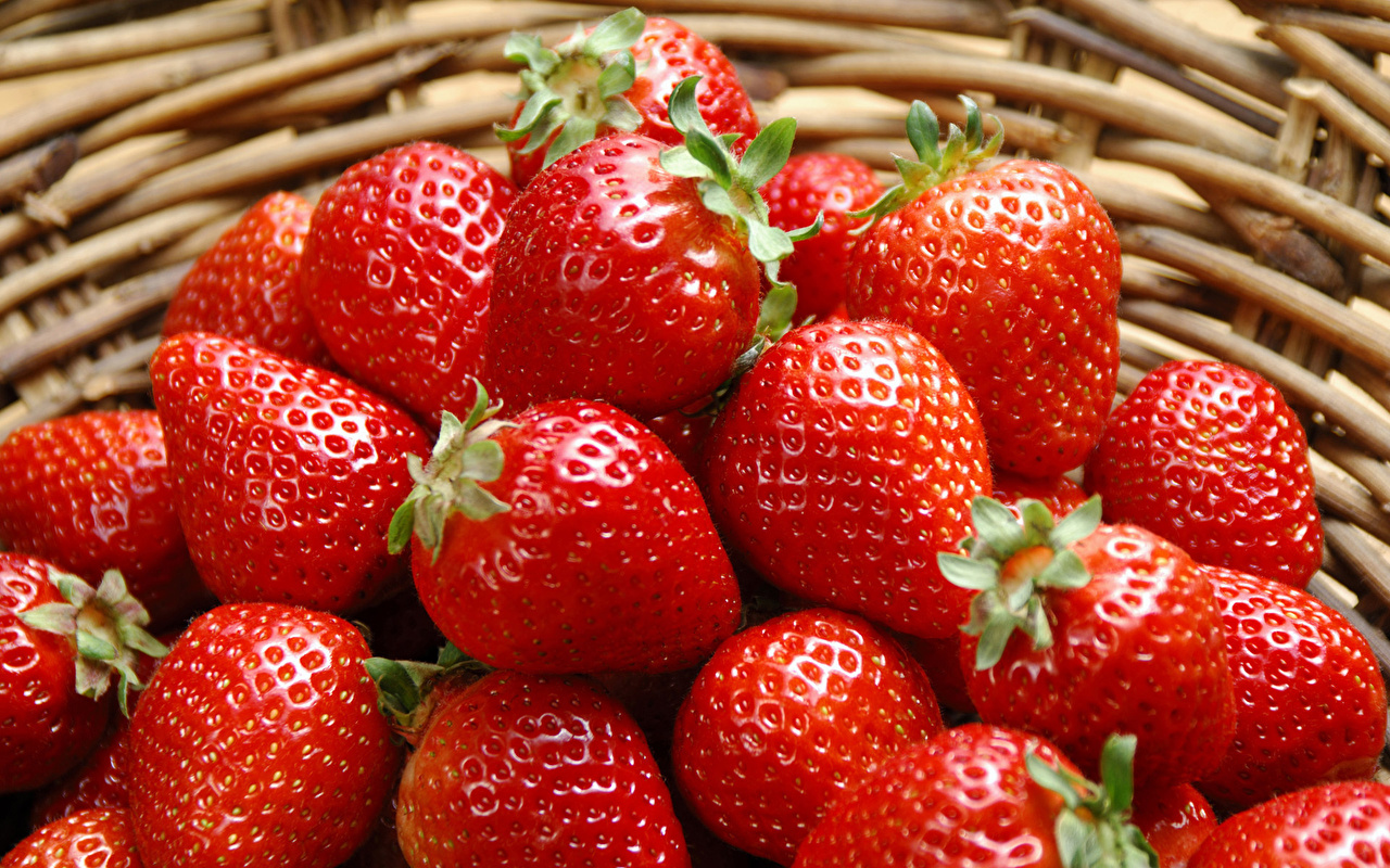 Wallpaper Strawberry Food Fruit