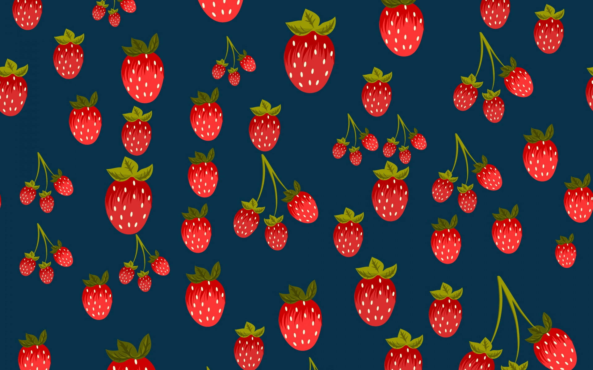 Strawberry Desktop Background