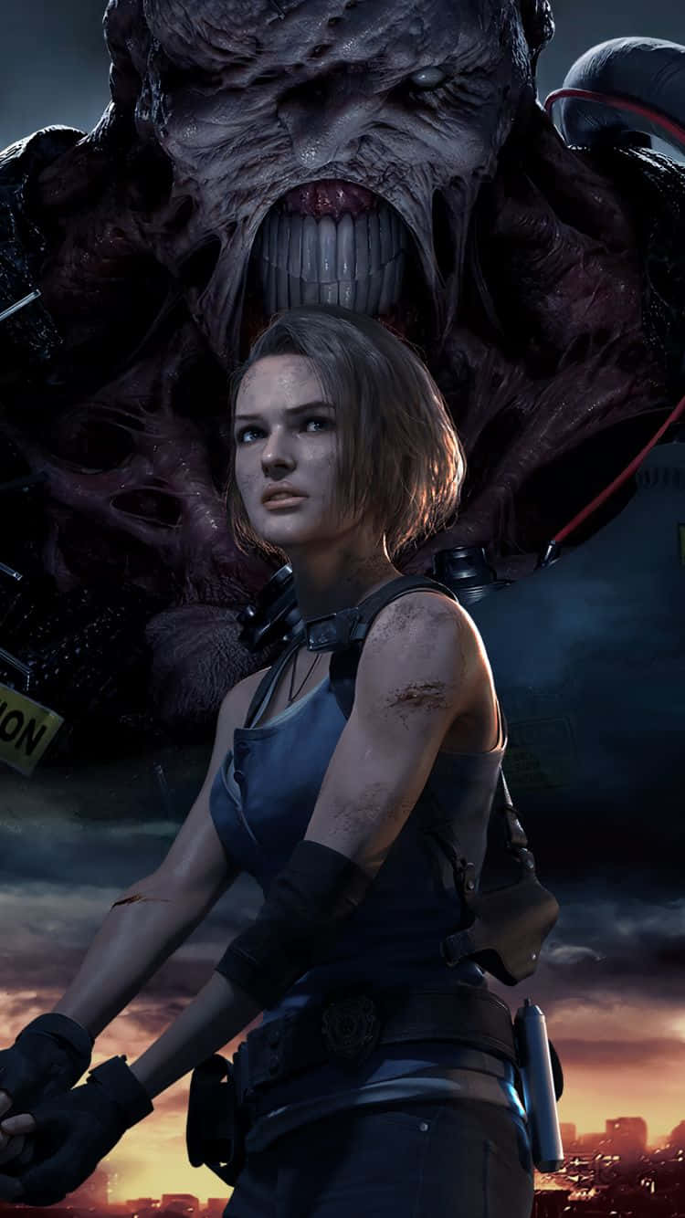 Jill Valentine Phone Wallpaper