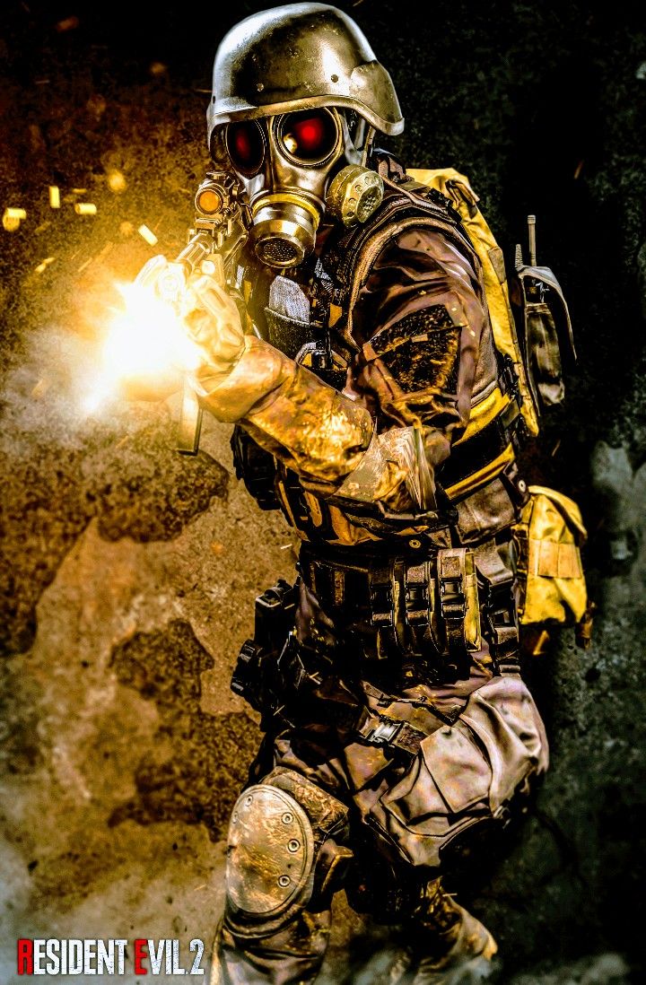 Hunk, Resident Evil 2. Resident evil