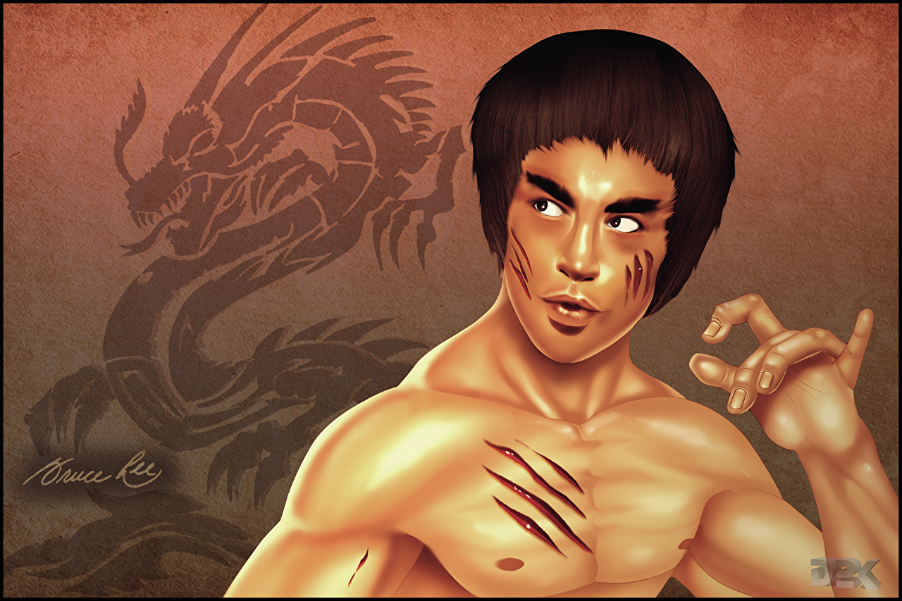 Desktop Wallpaper Bruce Lee Man