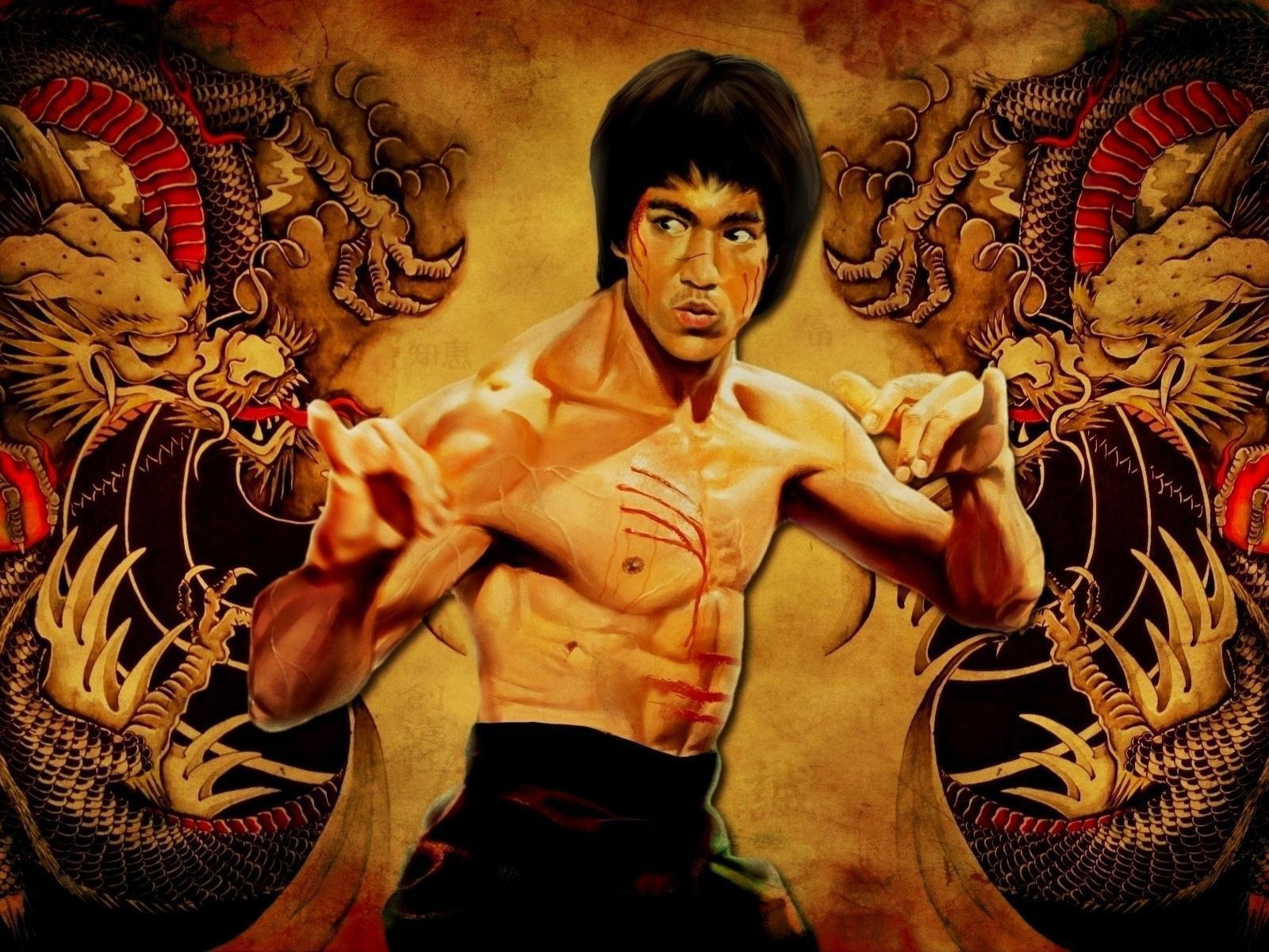 Bruce Lee Chinese Kung Fu HD Desktop