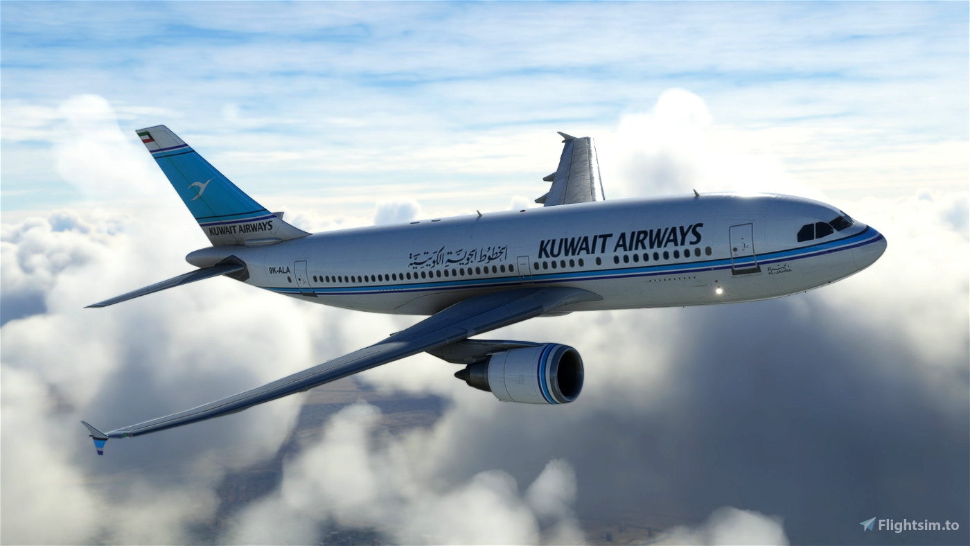 iniBuilds Airbus A310 Kuwait Airways