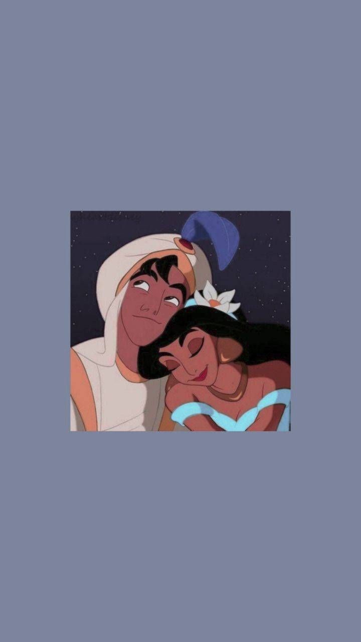 Download Aladdin and Jasmine wallpaper