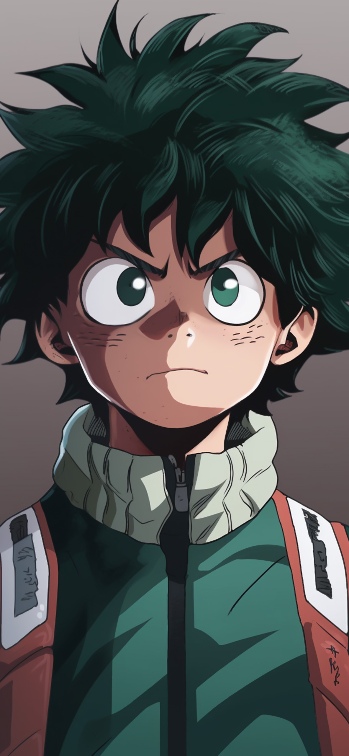 My Hero Academia Deku Grey Wallpaper