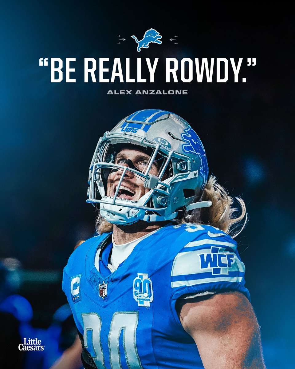 Detroit Lions to take it up