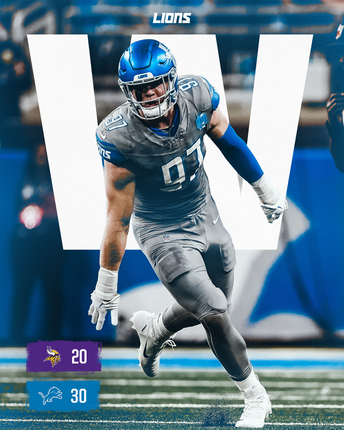 Detroit Lions victory vibe