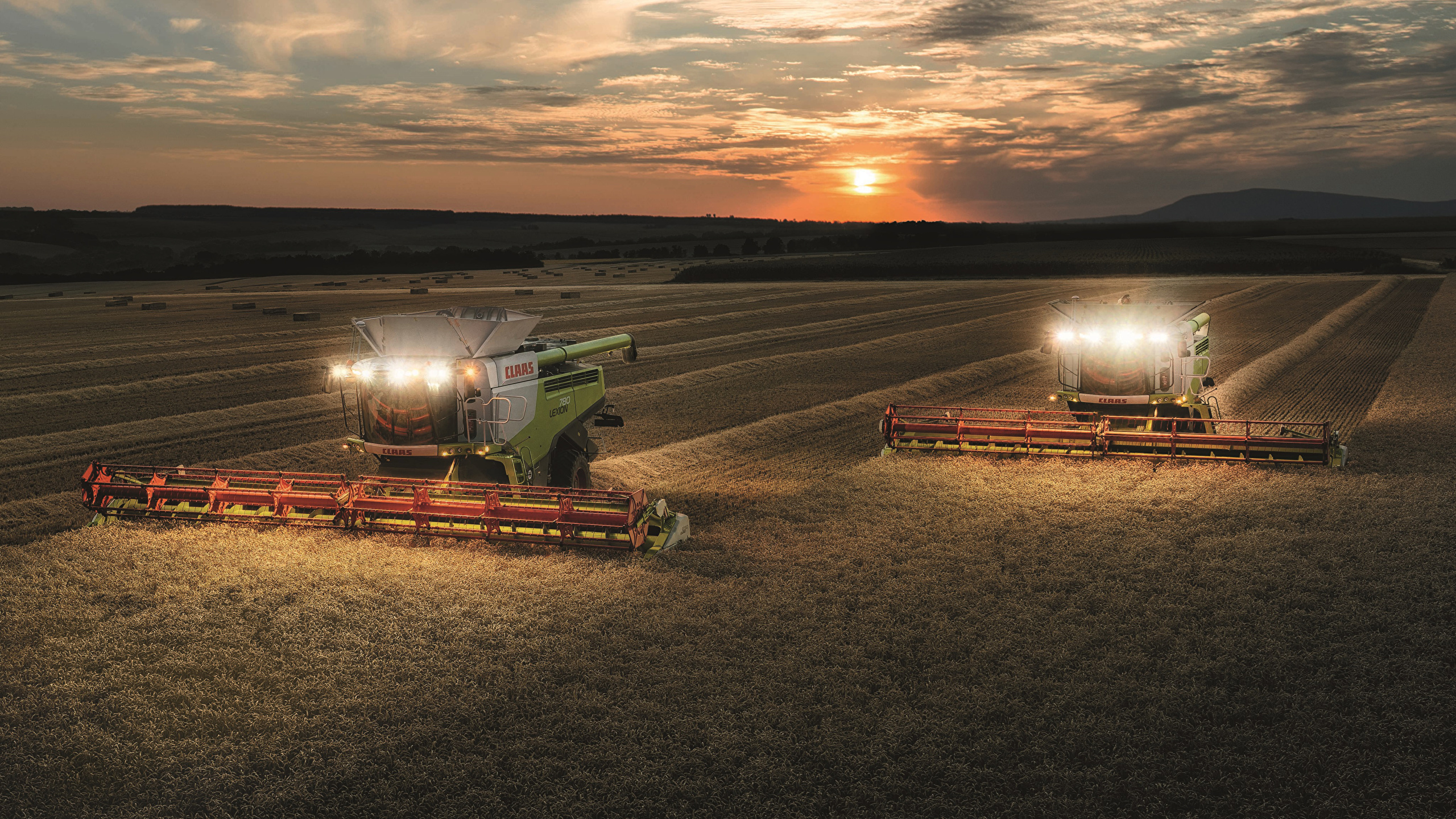 Claas Lexion 2560x1440