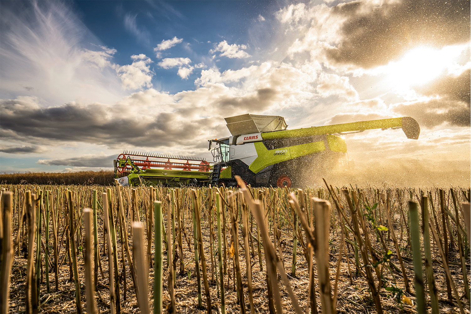 Combines. LEXION 8000 7000