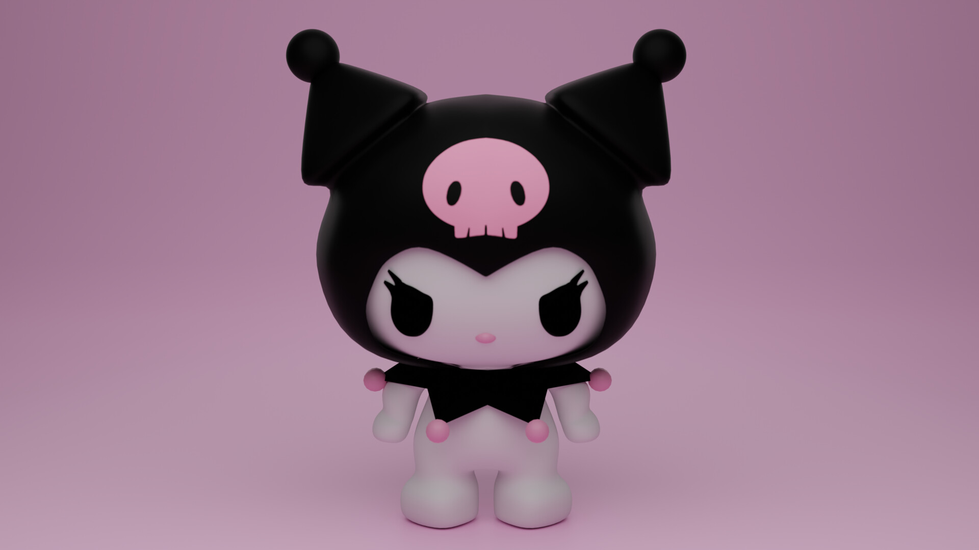 3D Kuromi