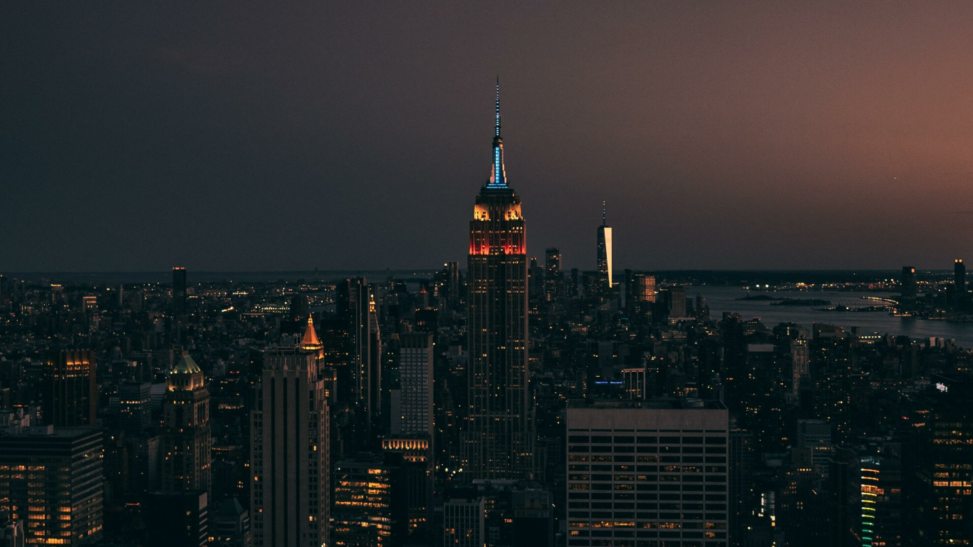 Download wallpaper 1366x768 new york