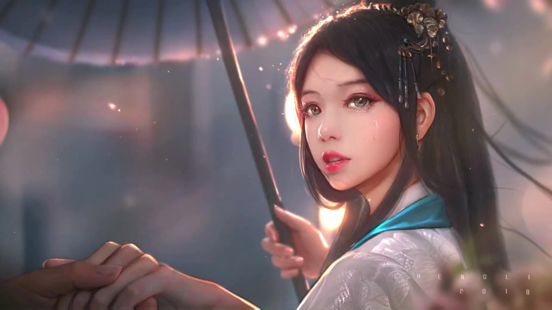 Traditional Chinese Girl Live Wallpaper