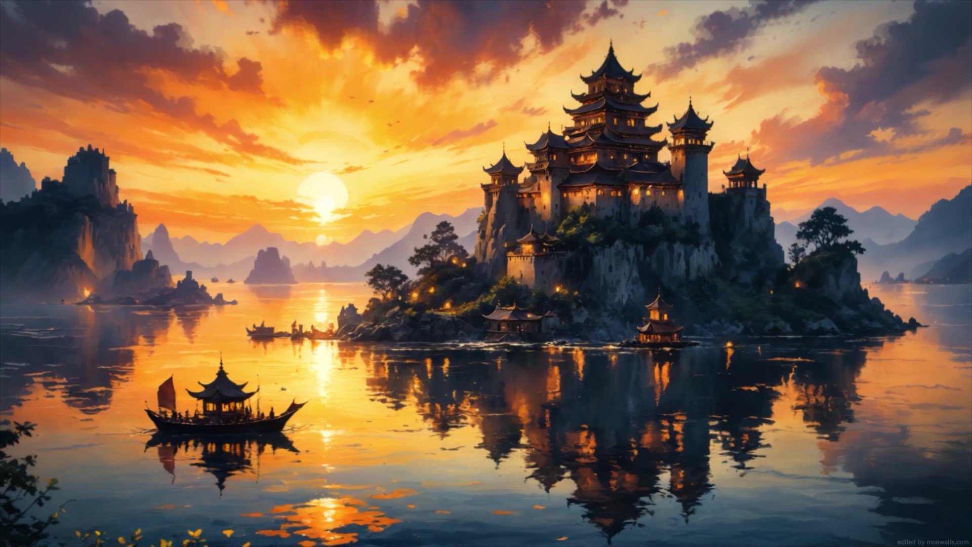 Castle Live Wallpaper, Animated