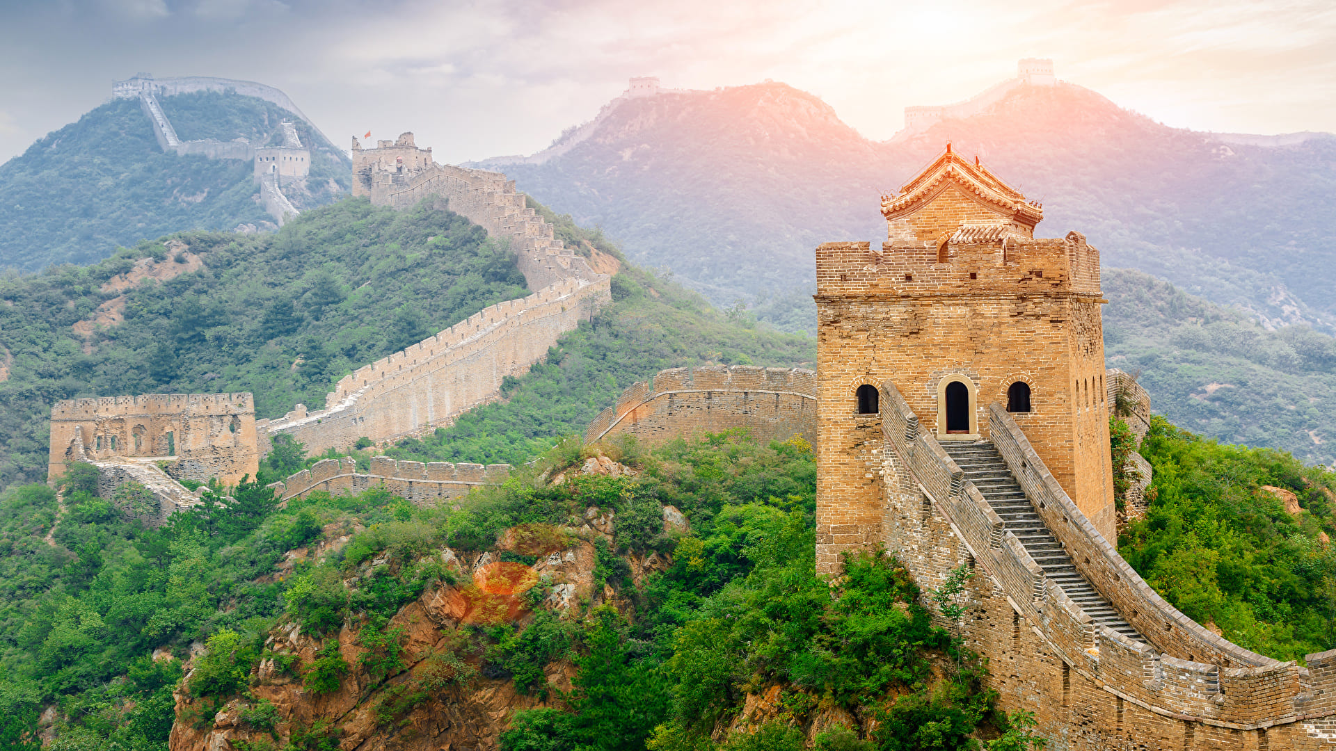 Great Wall of China Wallpaper 4k