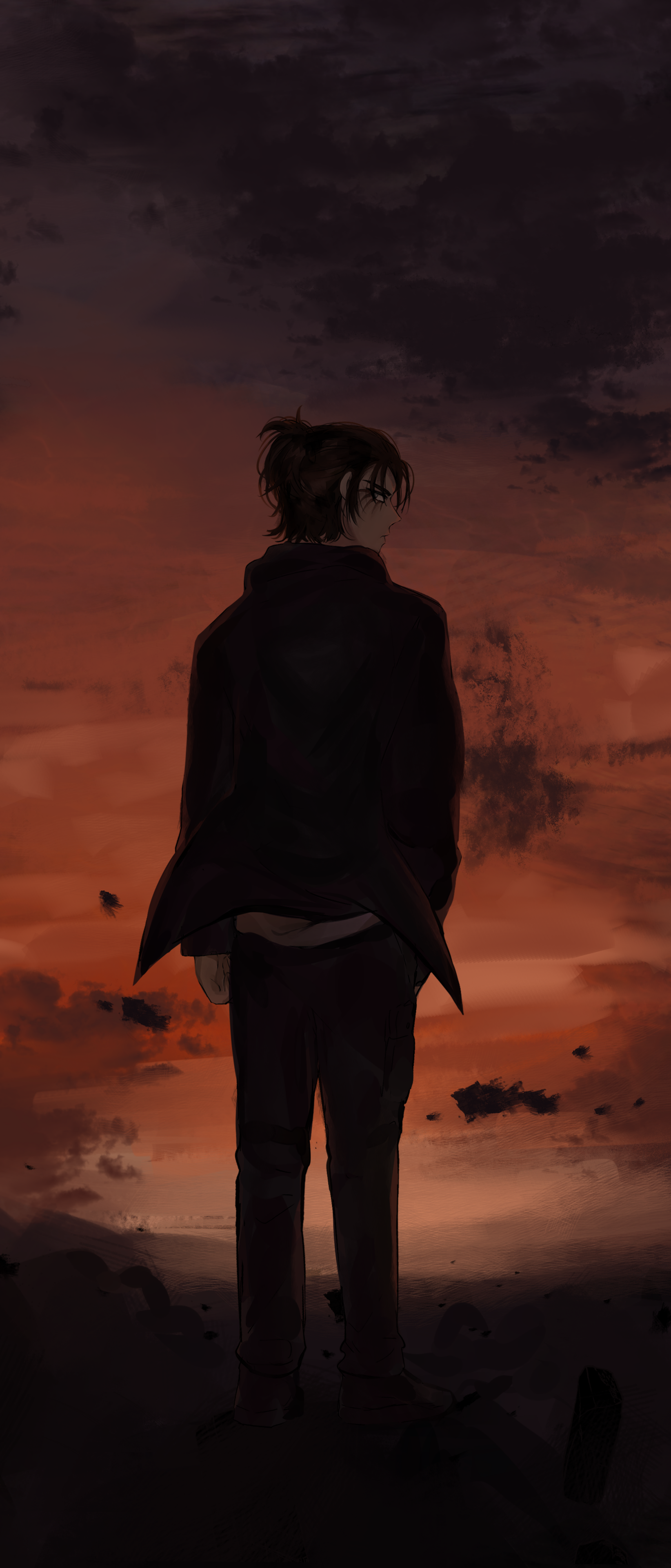 Eren Yeager Phone Wallpaper
