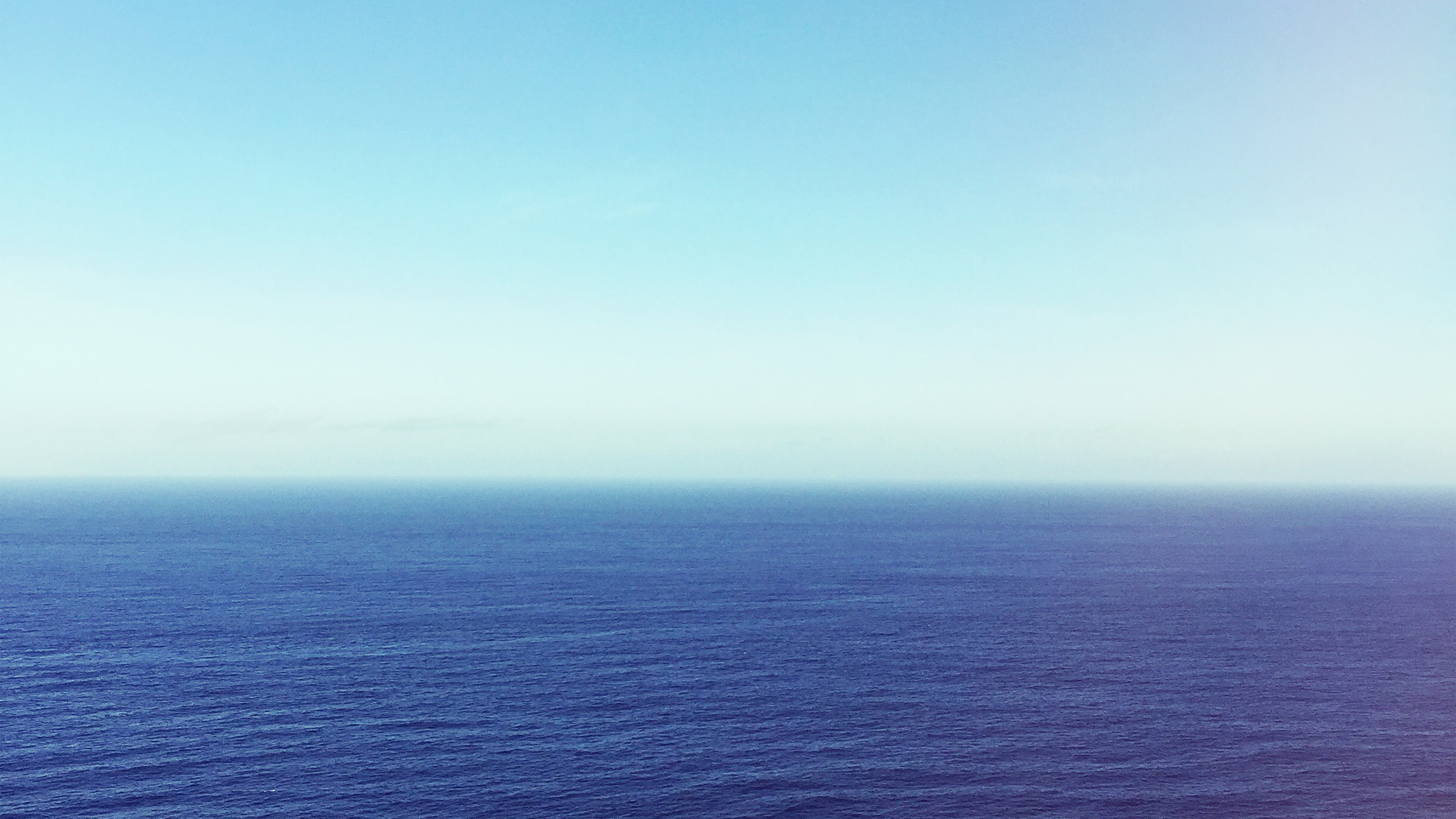 Calm Sea Blue Ocean Water Summer