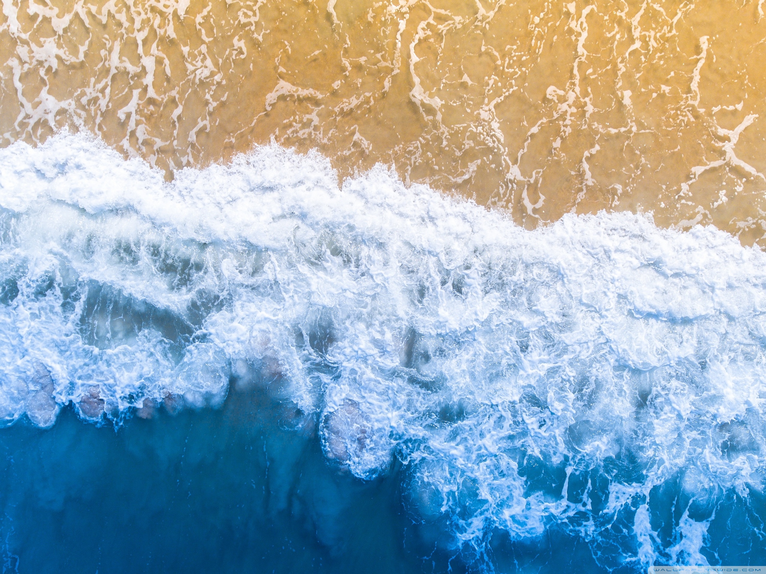 Blue Ocean Aesthetic Background Ultra