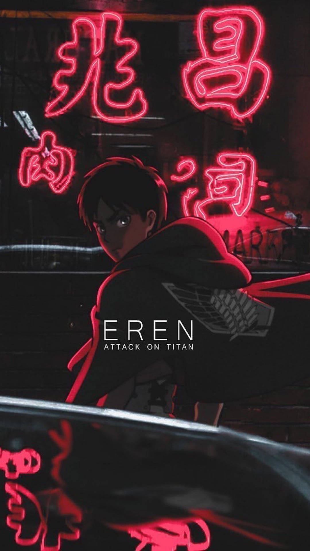 Download Eren Yeager Portrait Attack On