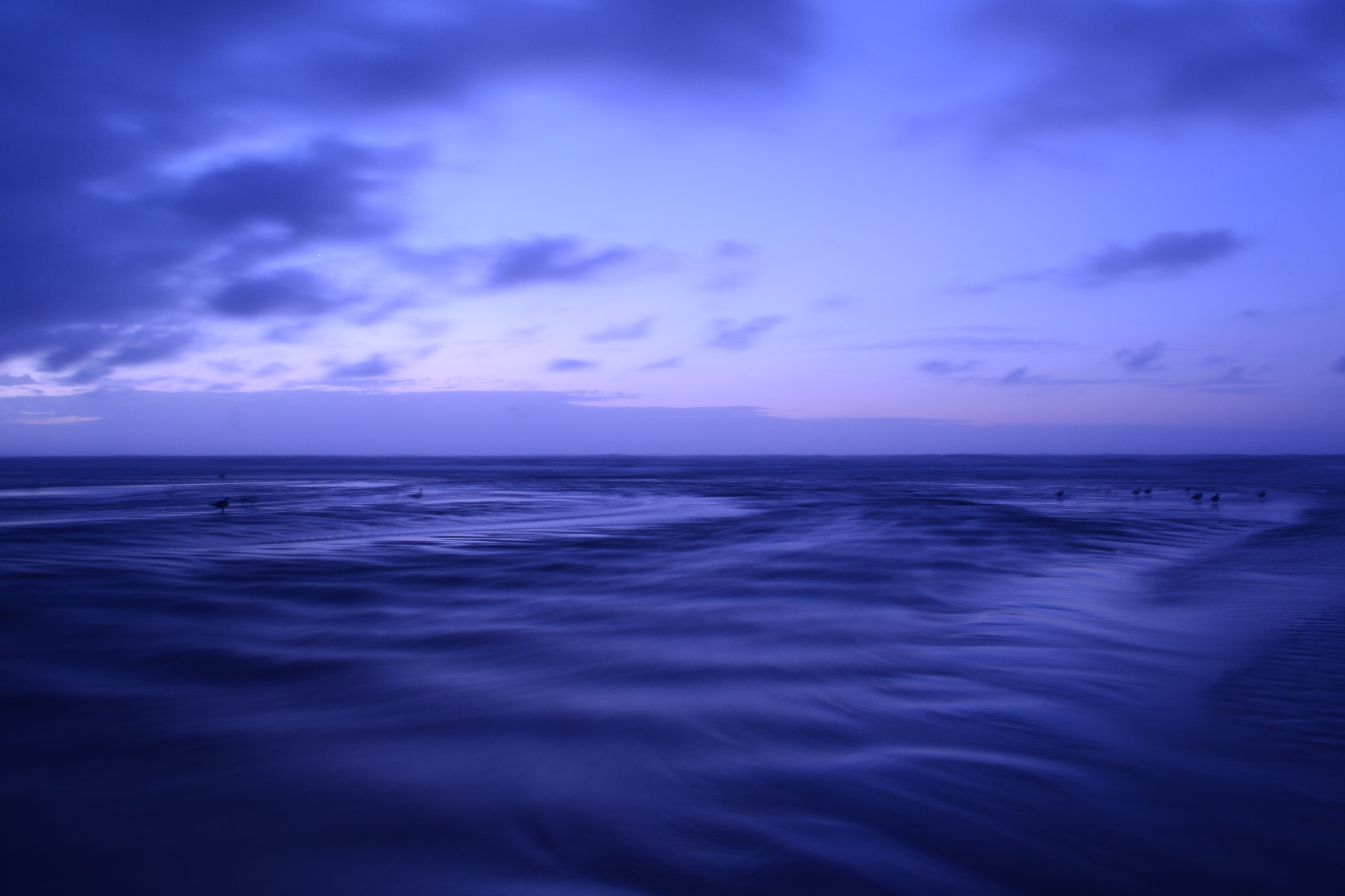 Slik Blue Tone Water Ocean 4k Wallpaper