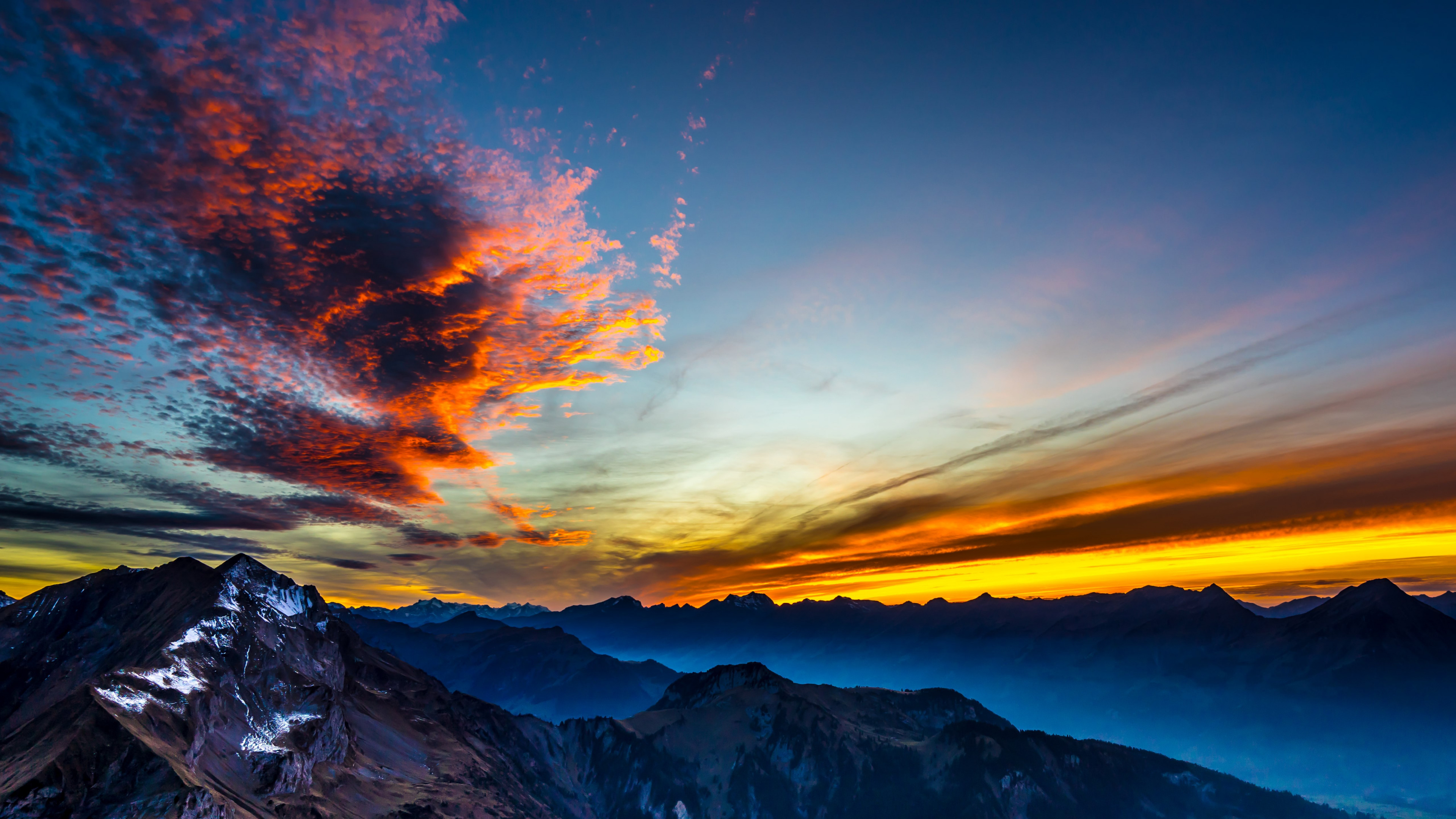 wallpaper: Surreal sunset 3840x2160