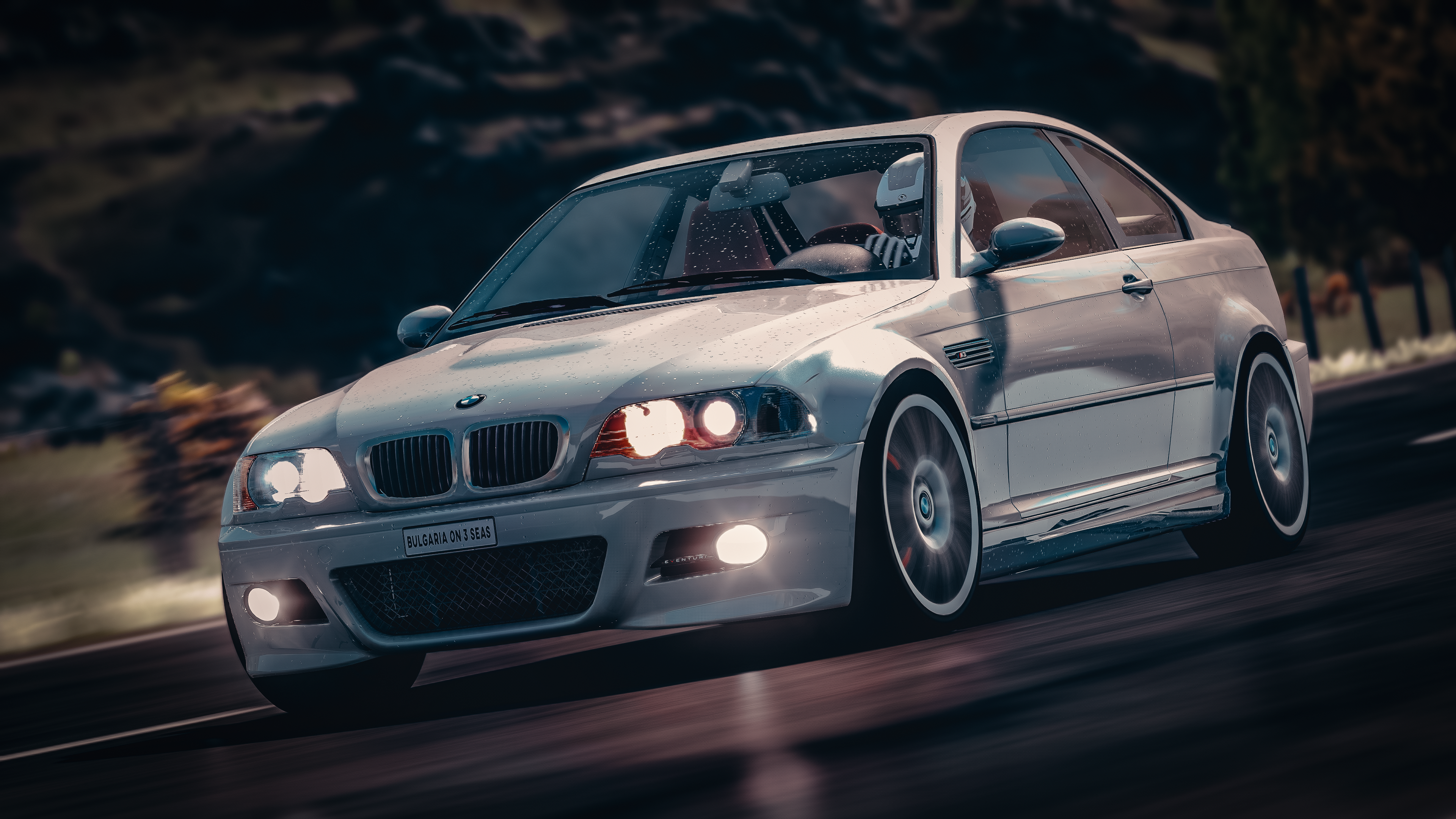 BMW M3 E46 2000 4k
