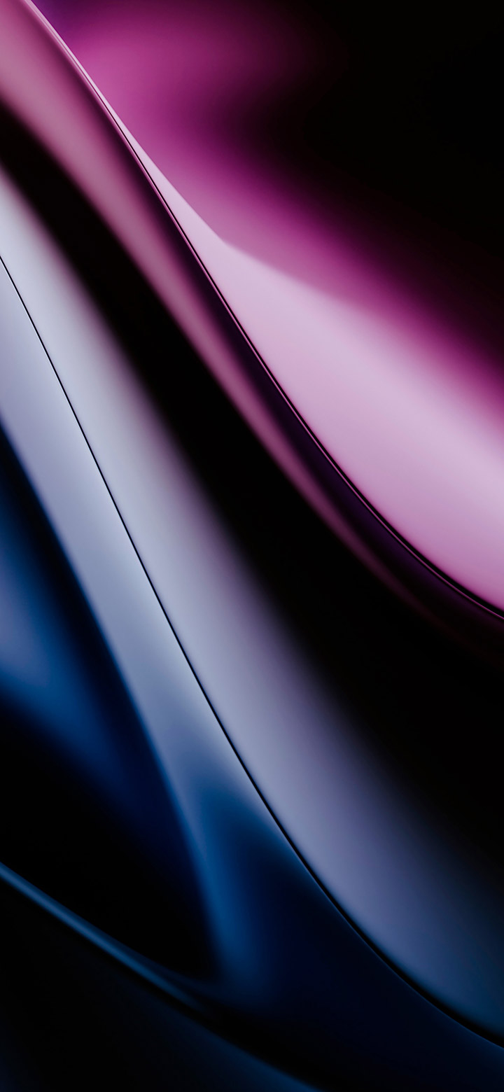 Dark Purple Abstract Shapes 4K Phone Wallpaper