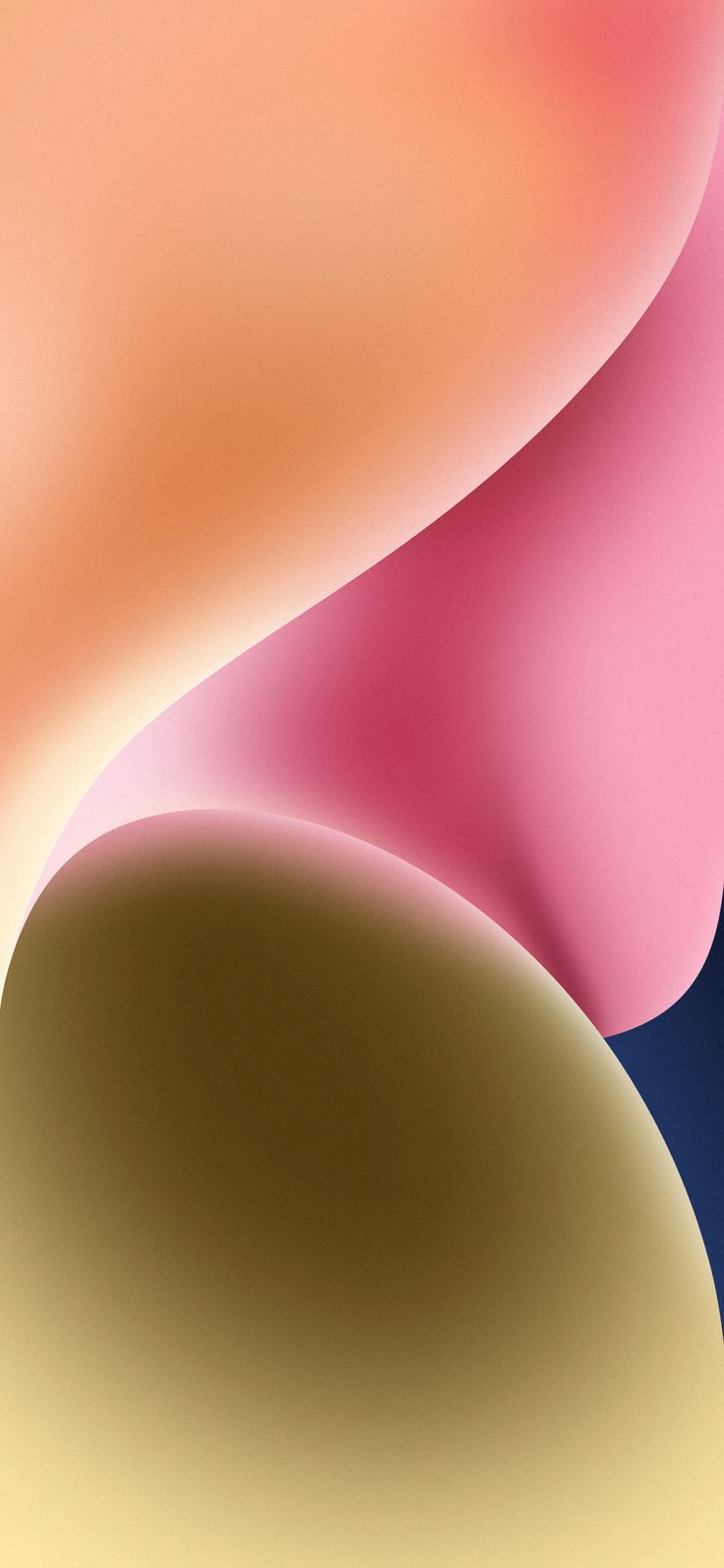 iPhone 14 Yellow Wallpaper Concept