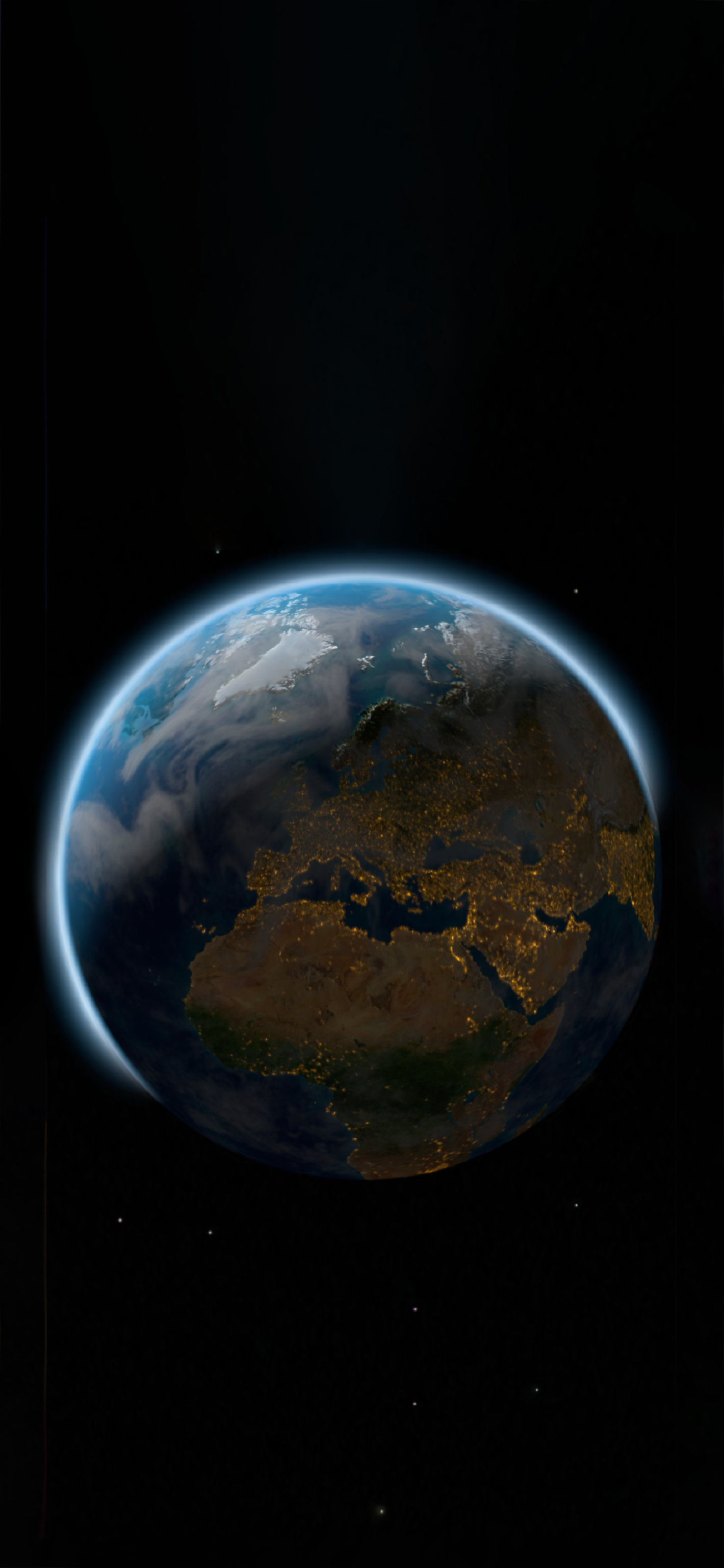 Heart Shaped IOS 16 Stock Wallpaper