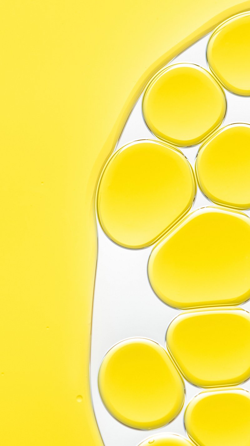 Yellow phone wallpaper abstract oil