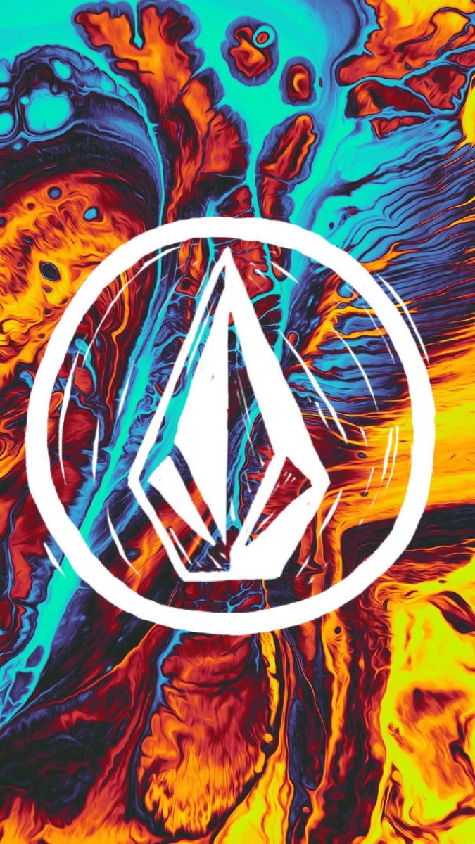 Stylish Volcom Logo Wallpaper