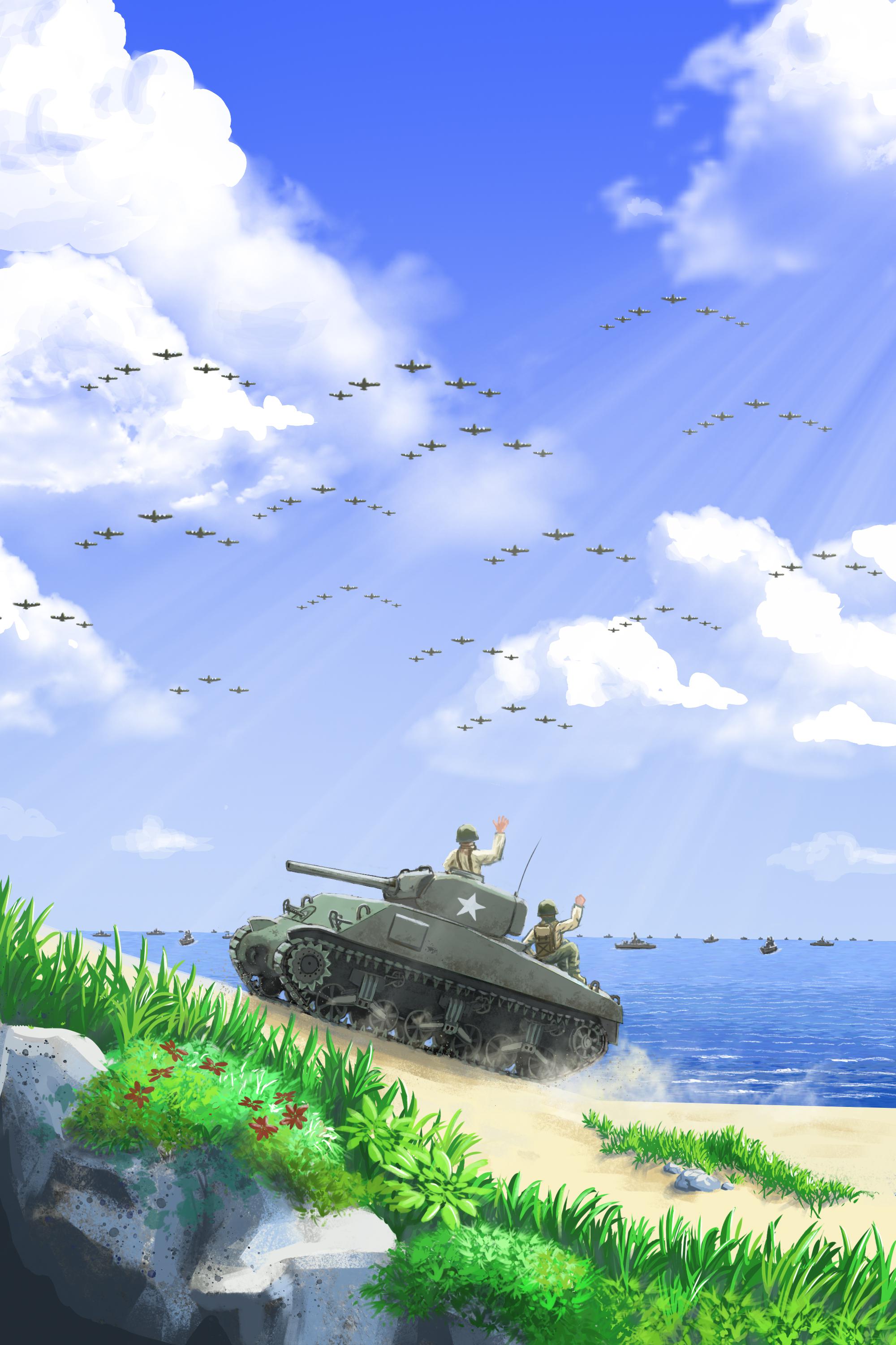 Created a sherman phone wallpaper, r