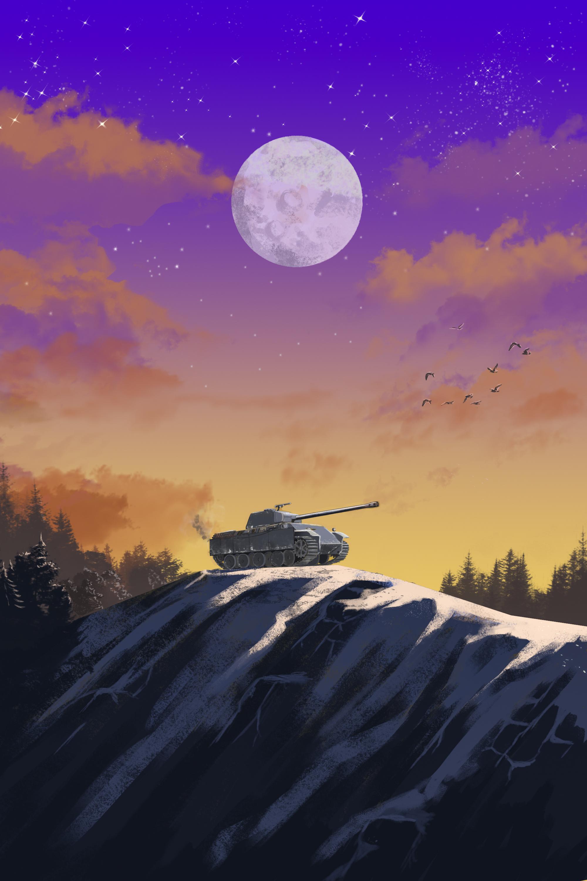 Painted A Panther Phone Wallpaper