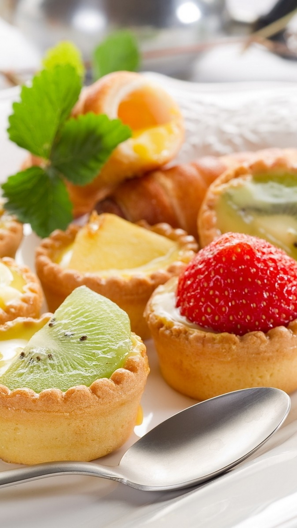 Fruits, Dessert Wallpaper for iPhone