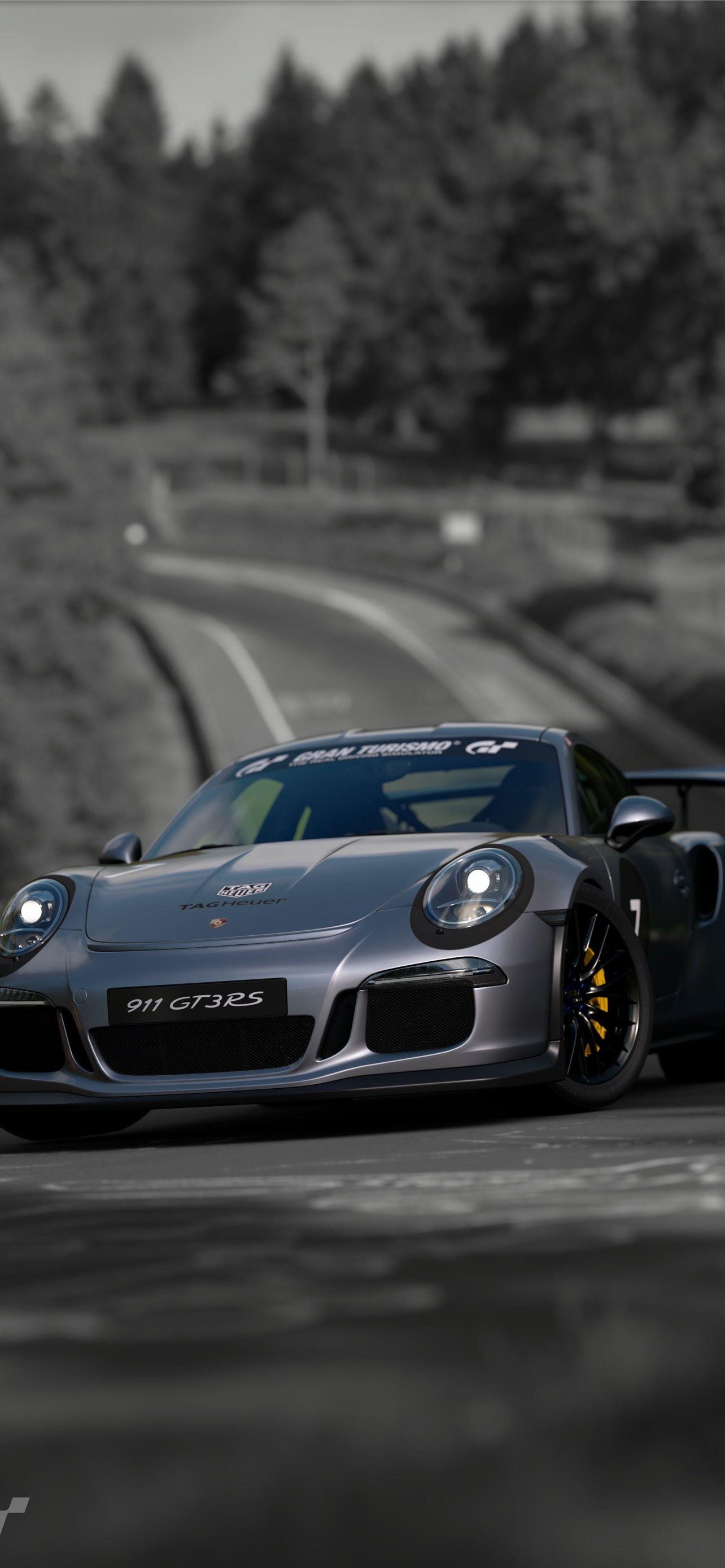Porsche GT2 RS Cave iPhone Wallpaper