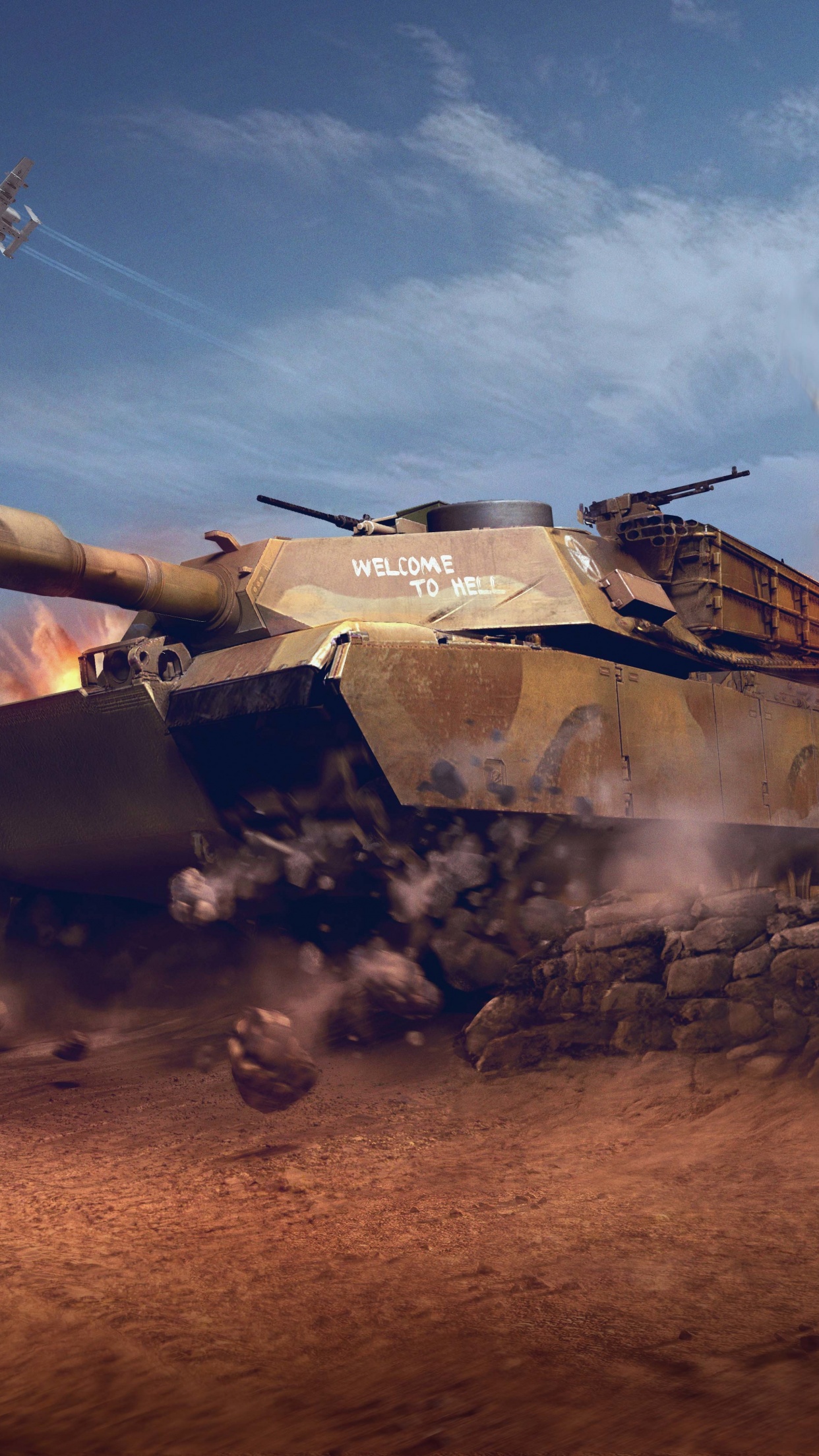 Tanks Wallpaper 4K, 8K, Online games
