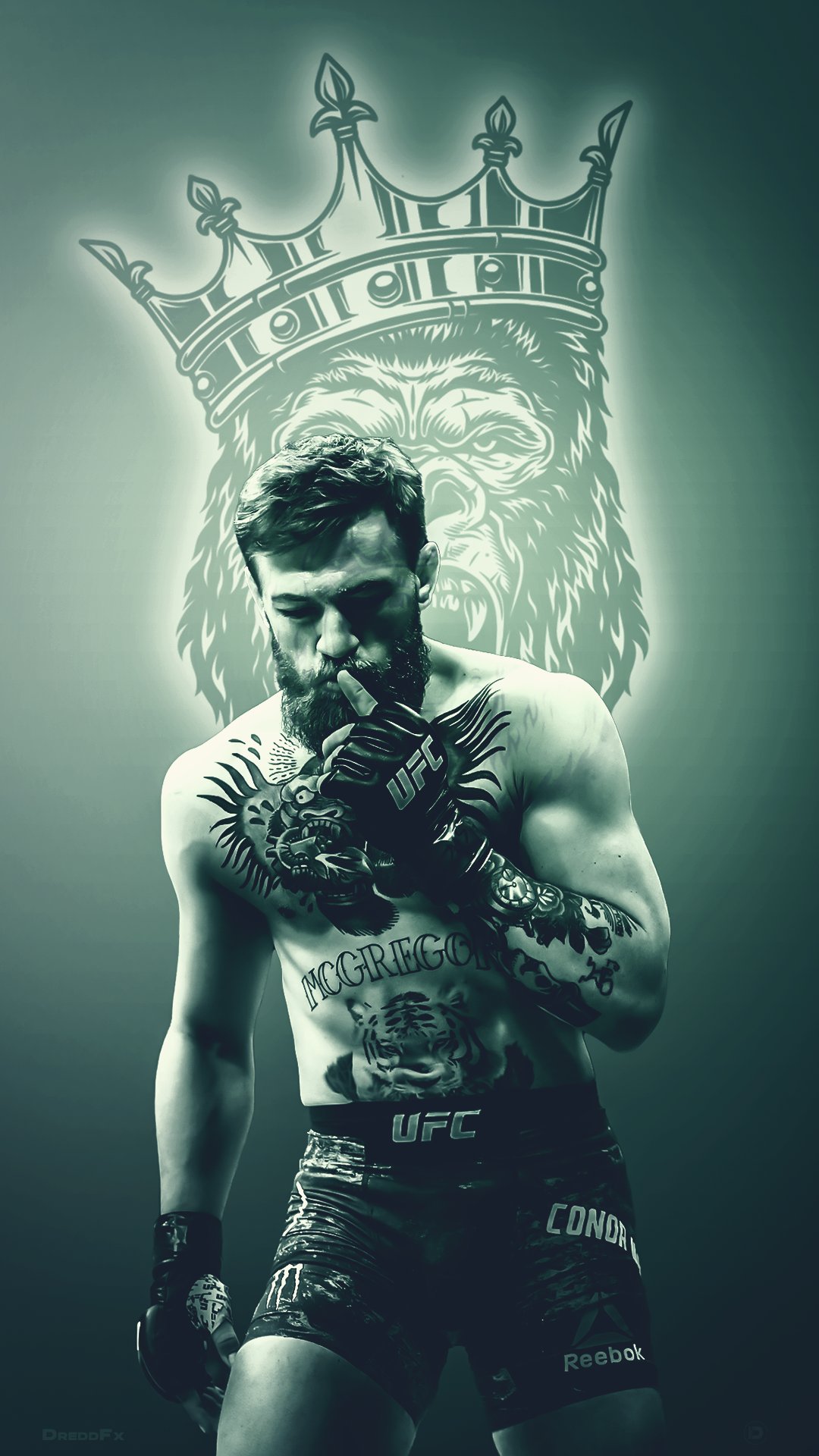 Made a Conor McGregor wallpaper, hope