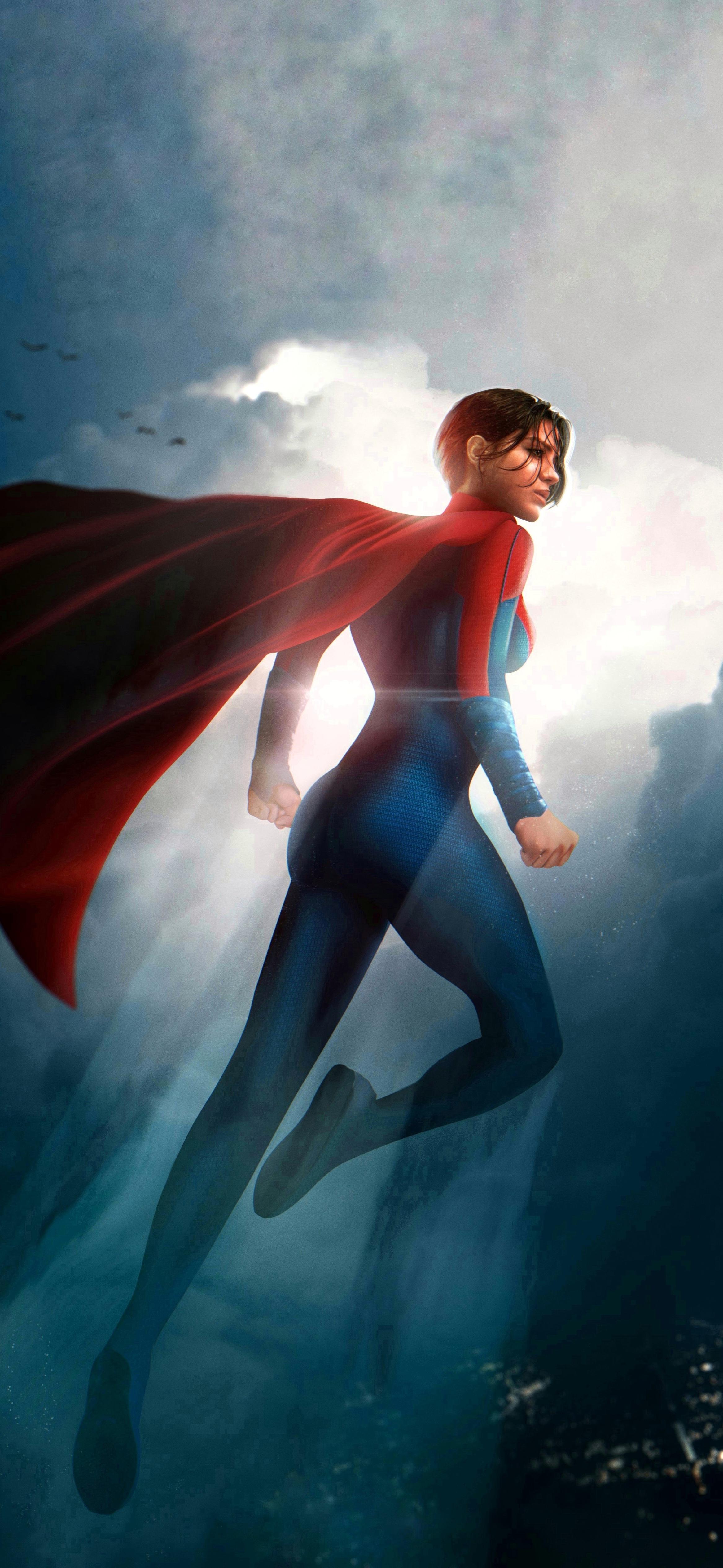 The Flash movie, Supergirl wallpaper