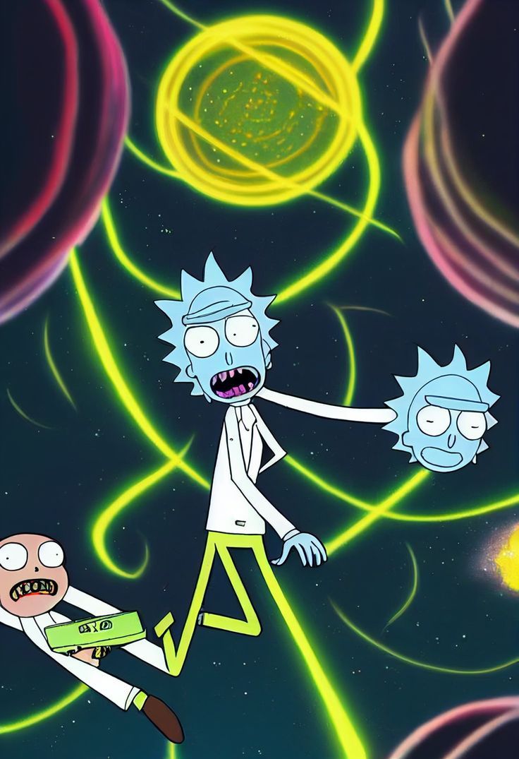 Rick And Morty iOS 16 Wallpaper. Ios