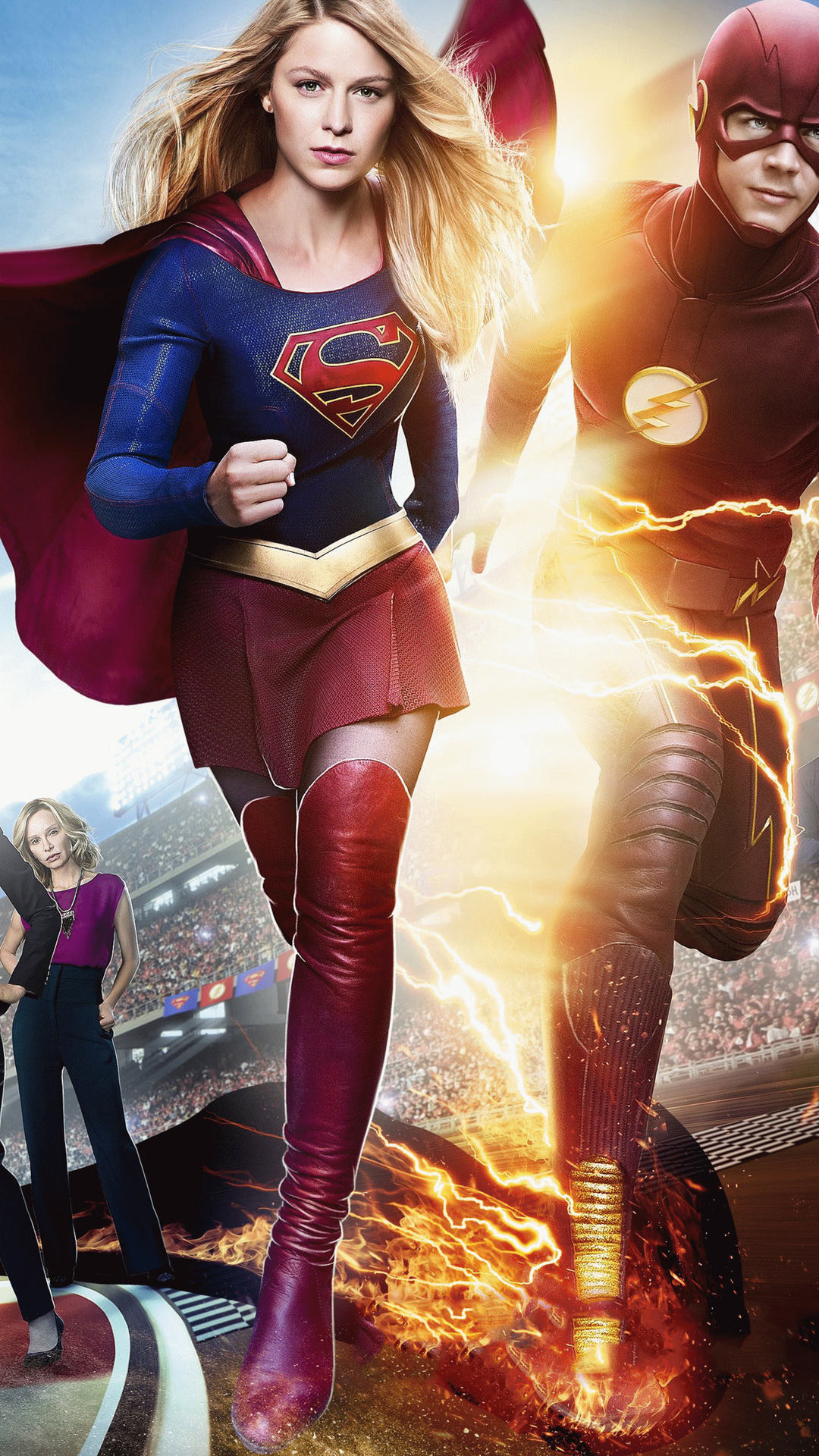 flash, supergirl, hd, tv