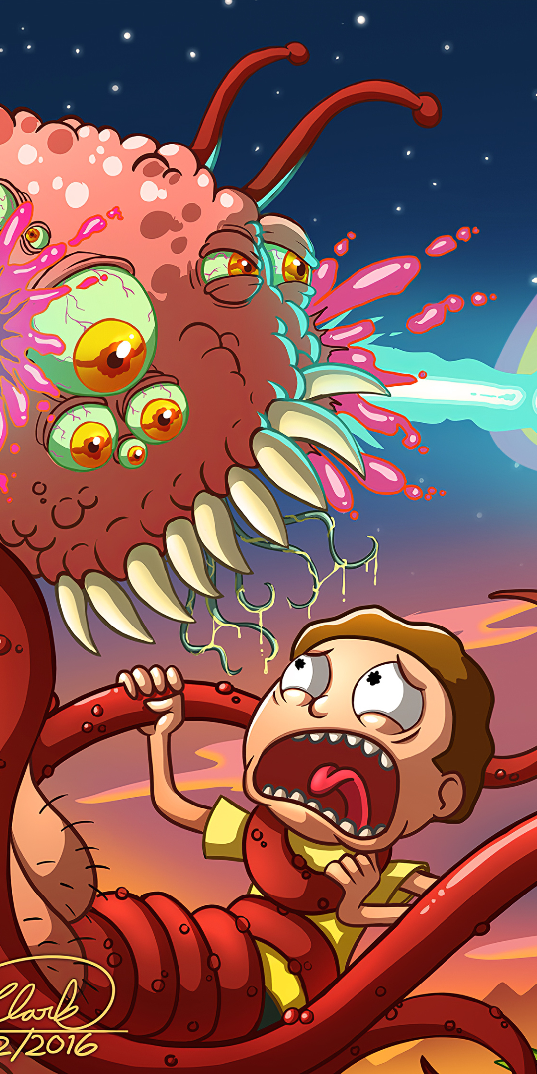 Rick And Morty iPhone Wallpaper