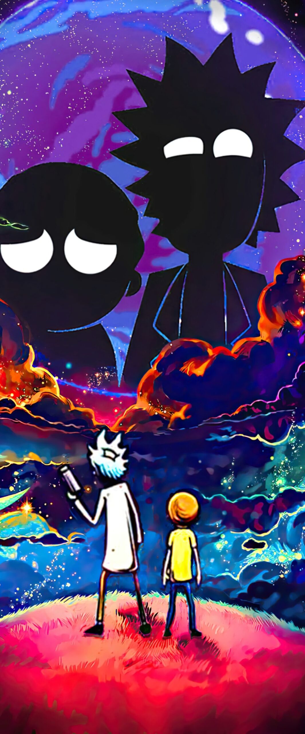 Rick Sanchez iPhone Wallpaper 4k