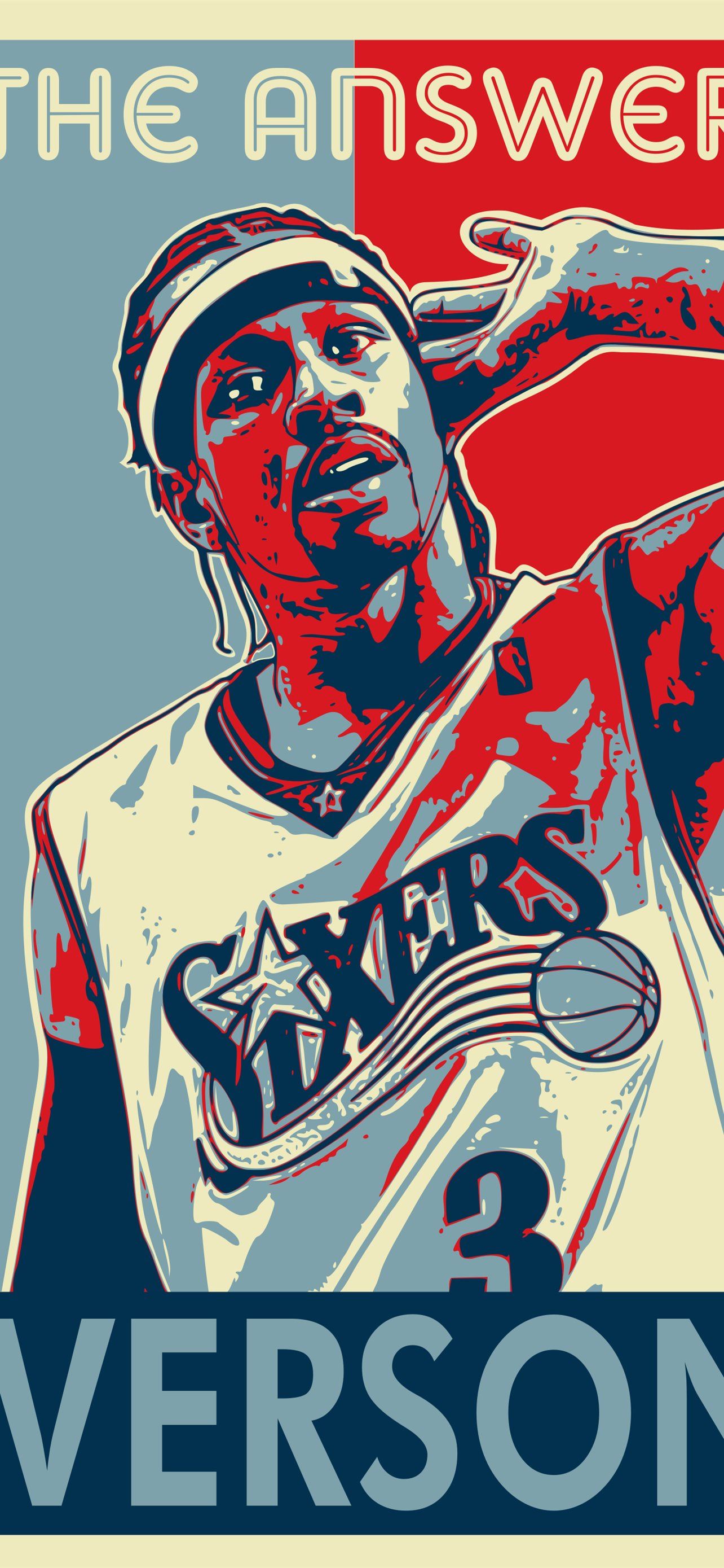 IVERSON iPhone Wallpaper Free Download