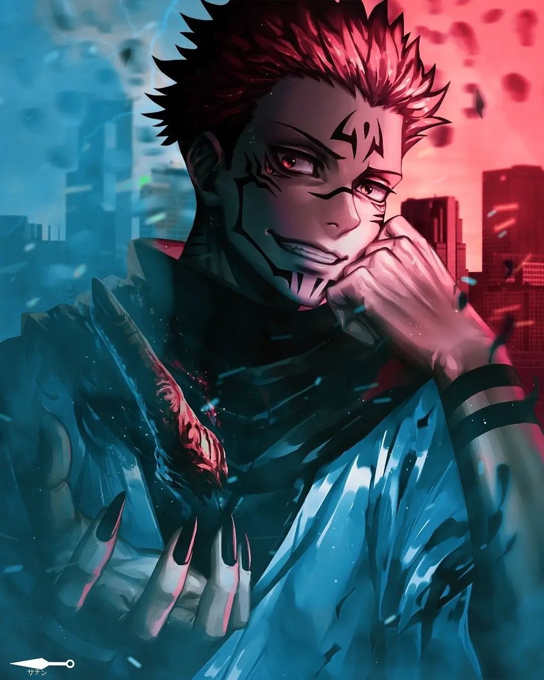 Sukuna」 【Jujutsu Kaisen Wallpaper