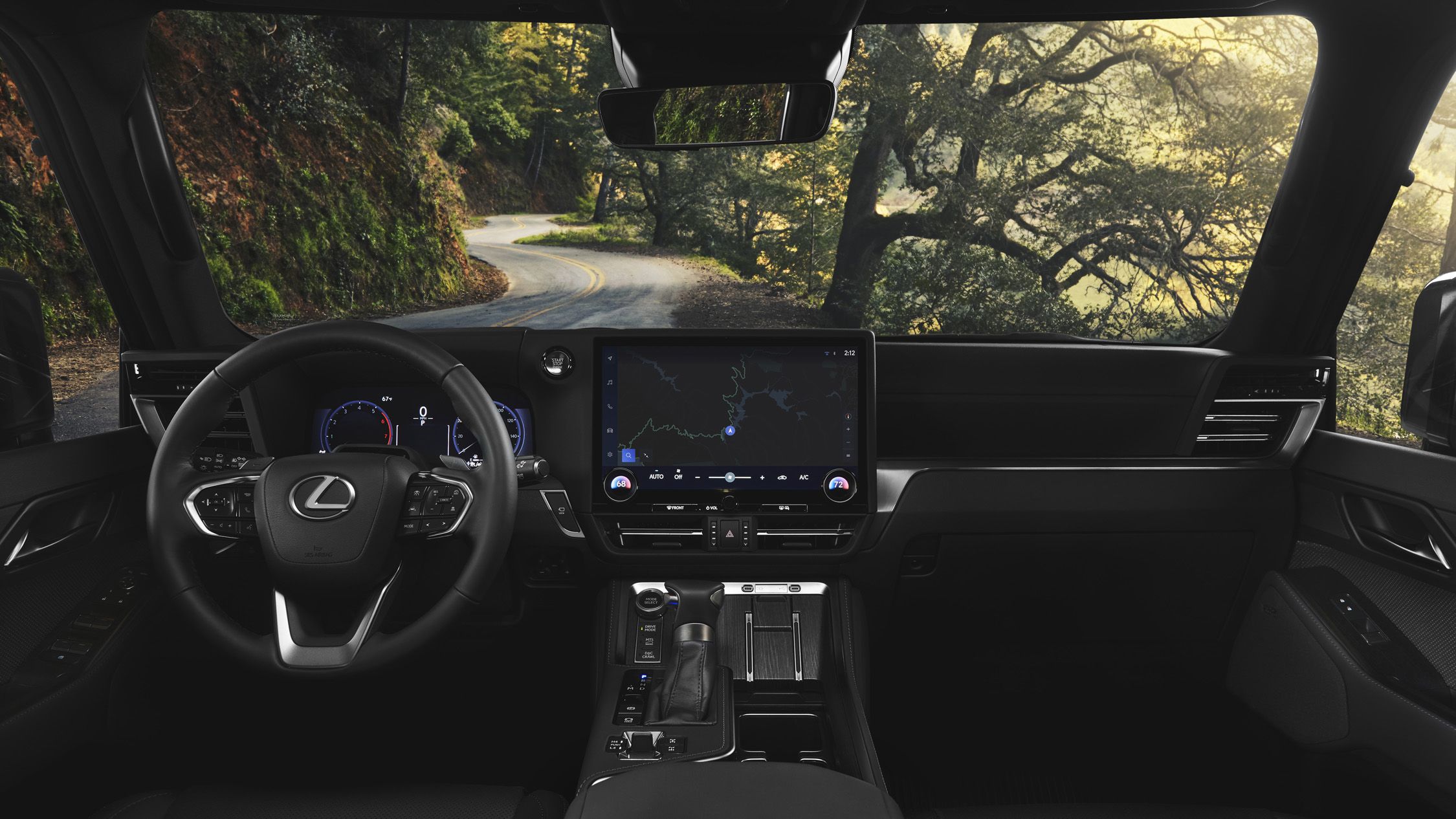 View Interior Photo of the 2024 Lexus GX