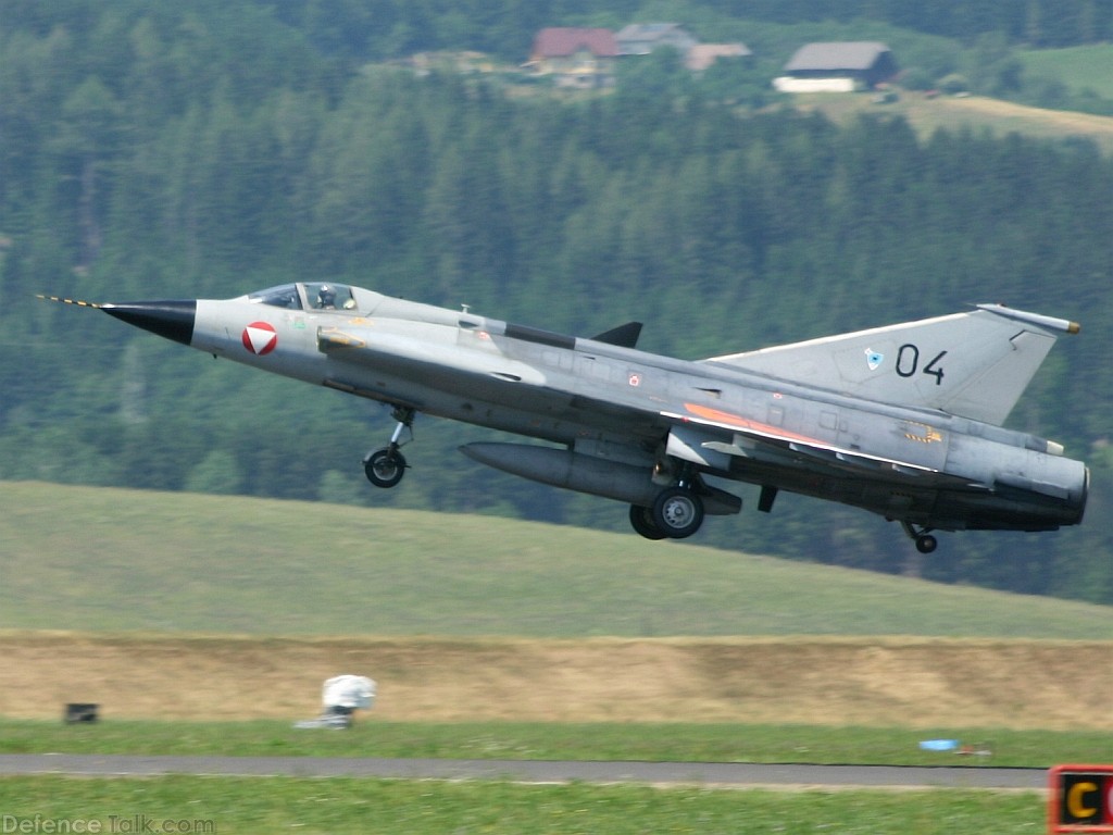 Saab J 35 Oe Draken Austria Air Force