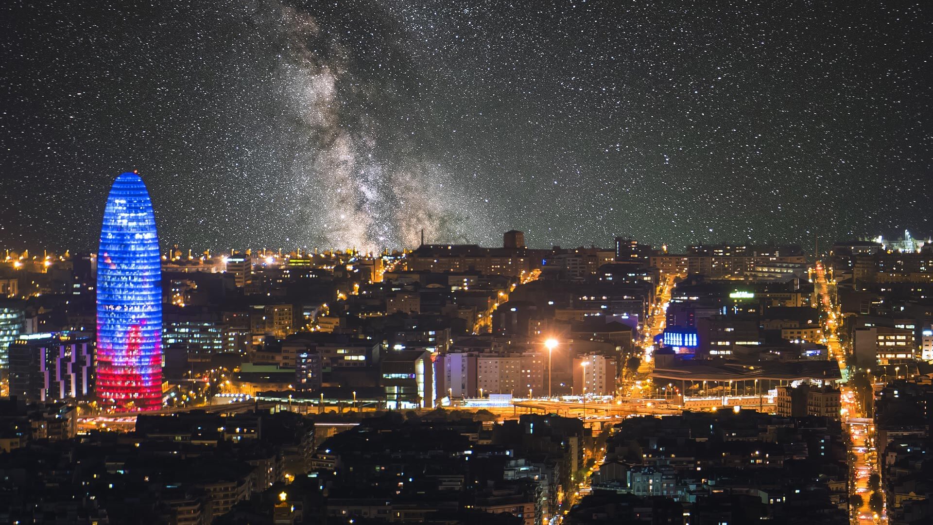 Light Pollution Cleared. Under Lucky Stars