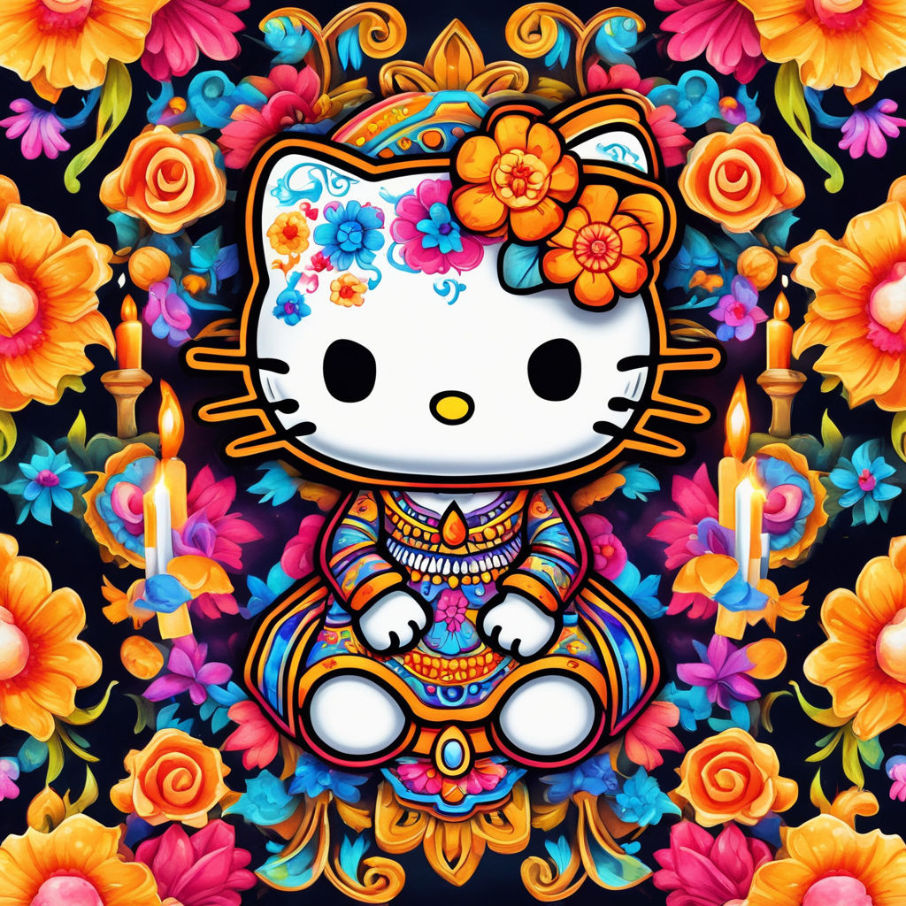 Hello Kitty It's My Birthday logo