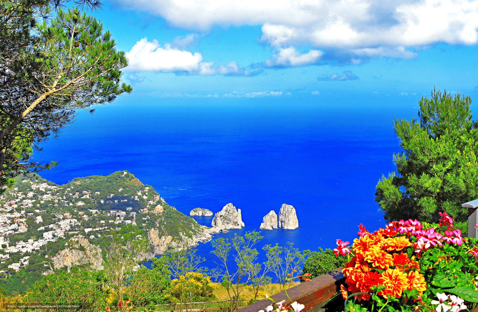 Download wallpaper Anacapri, capri